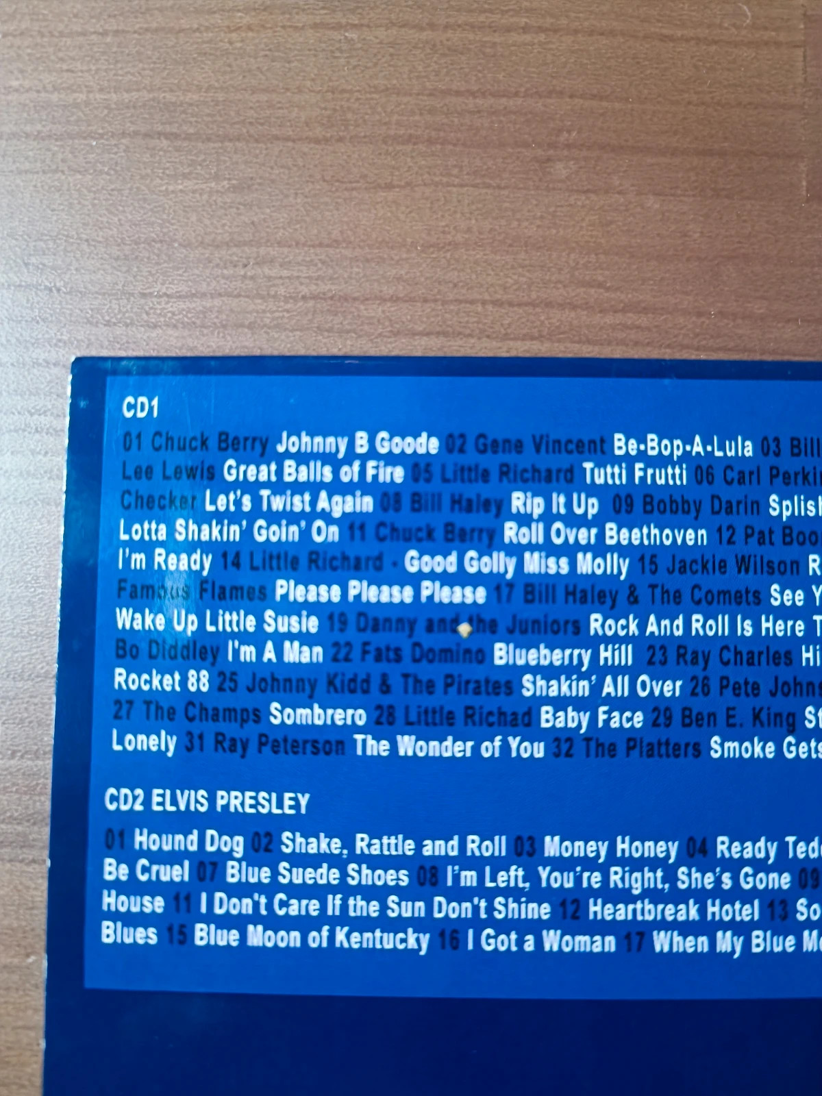 Cd audio compilation 50 Songs Rock&Roll 3