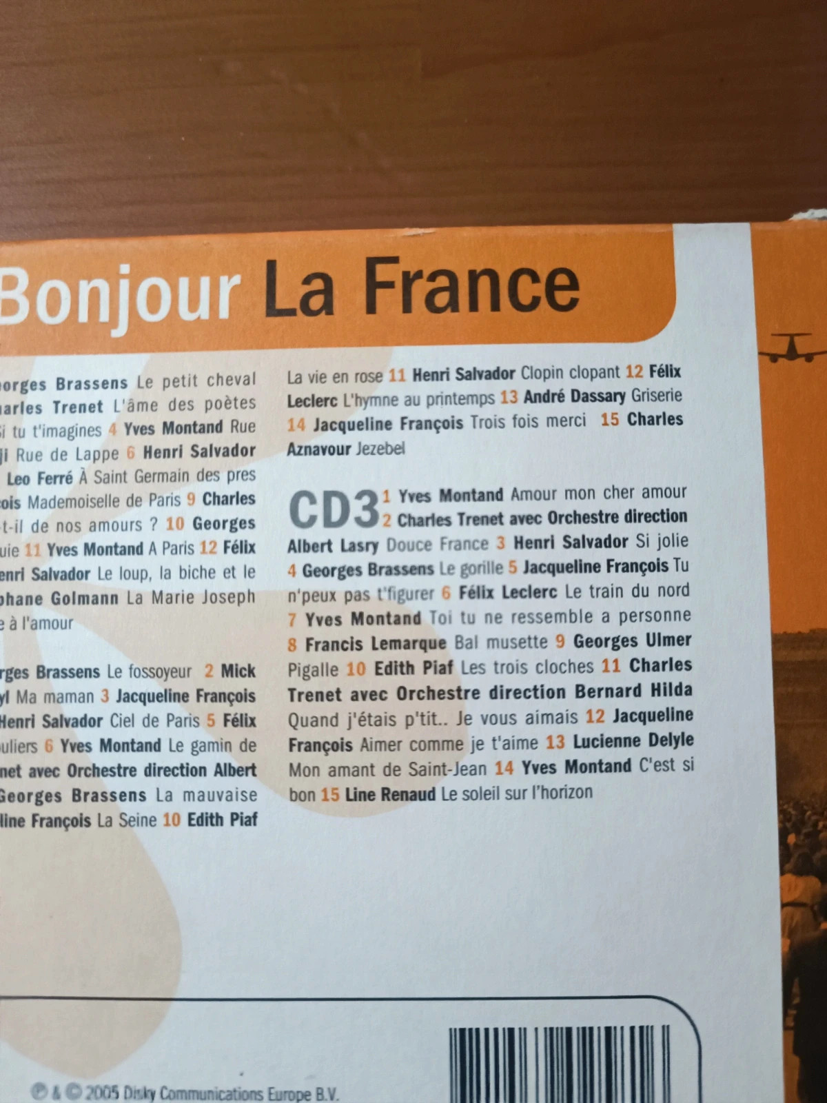 Coffret de 3 Cd audio Bonjour la France 4