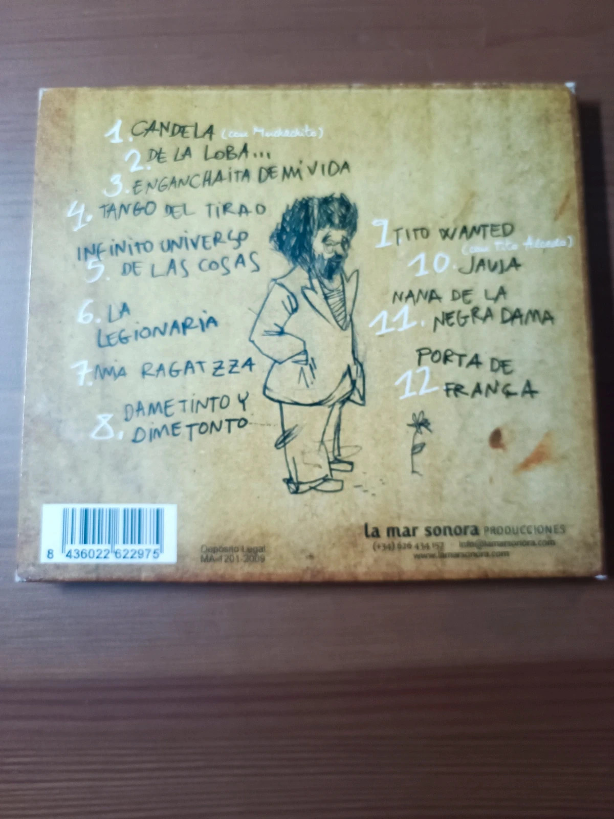 Cd audio La Canalla 2