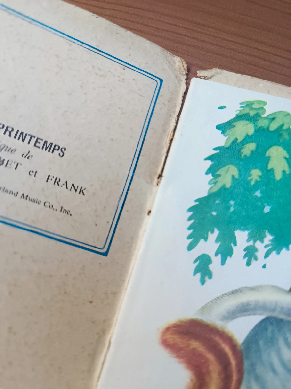Vinyle-livre Bambi raconté par claude nicot et anna gaylor 2