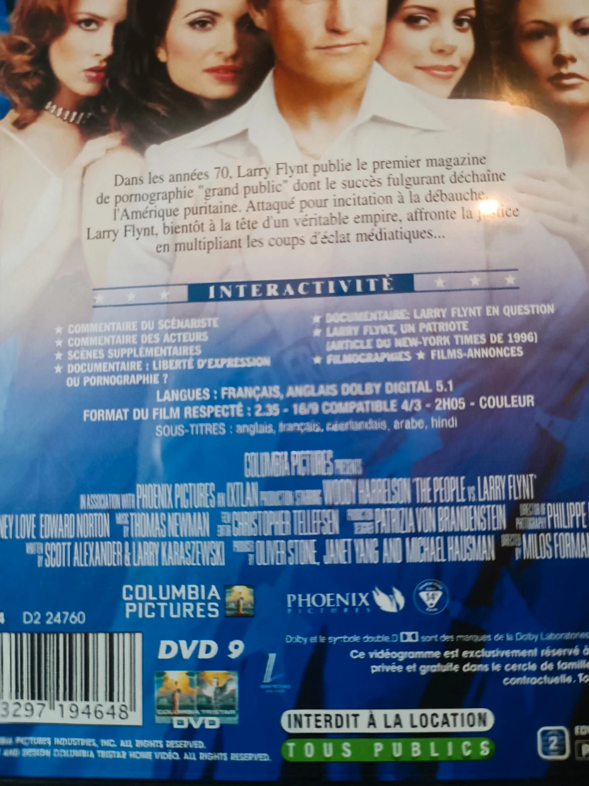 Dvd Larry Flynt 3