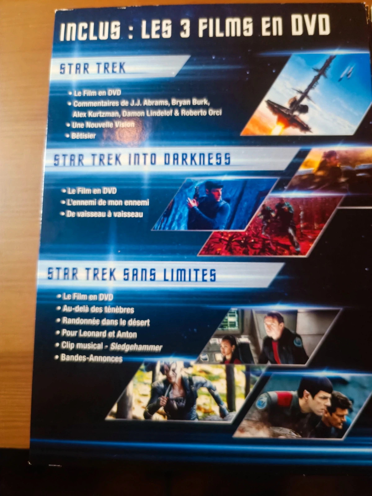 Coffret Dvd Star Trek La trilogie 2