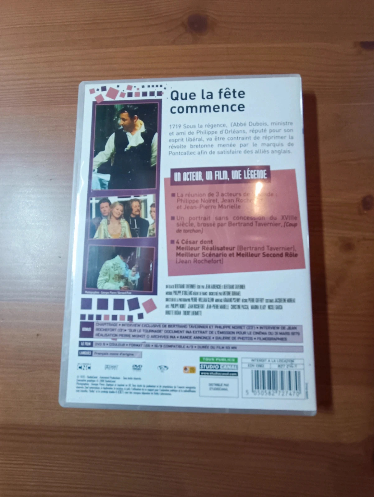Dvd Phillipe Noiret que la fête commence 2
