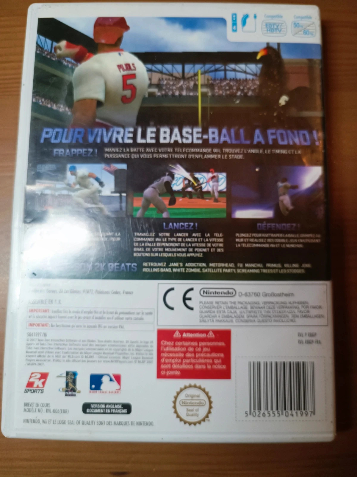 Jeu The Bigs pour Wii complet 2
