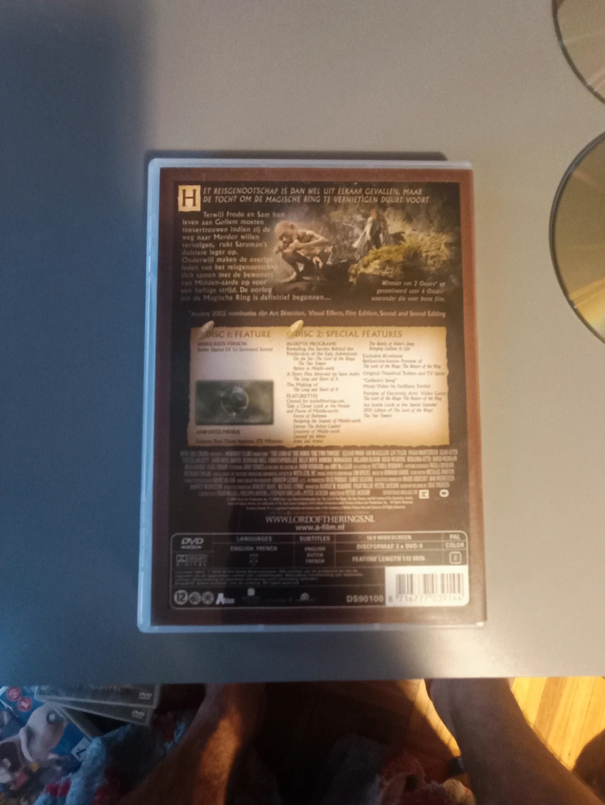 Dvd Le Seigneur des Anneaux les deux tours edition prestige 2
