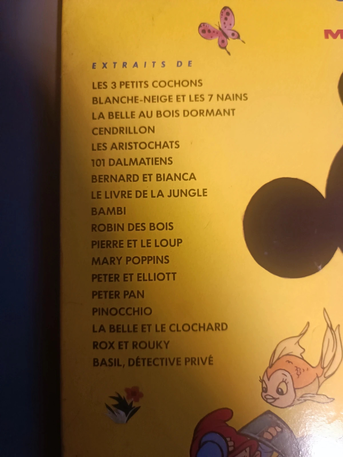 Vinyle Le grand disque des films walt Disney 2
