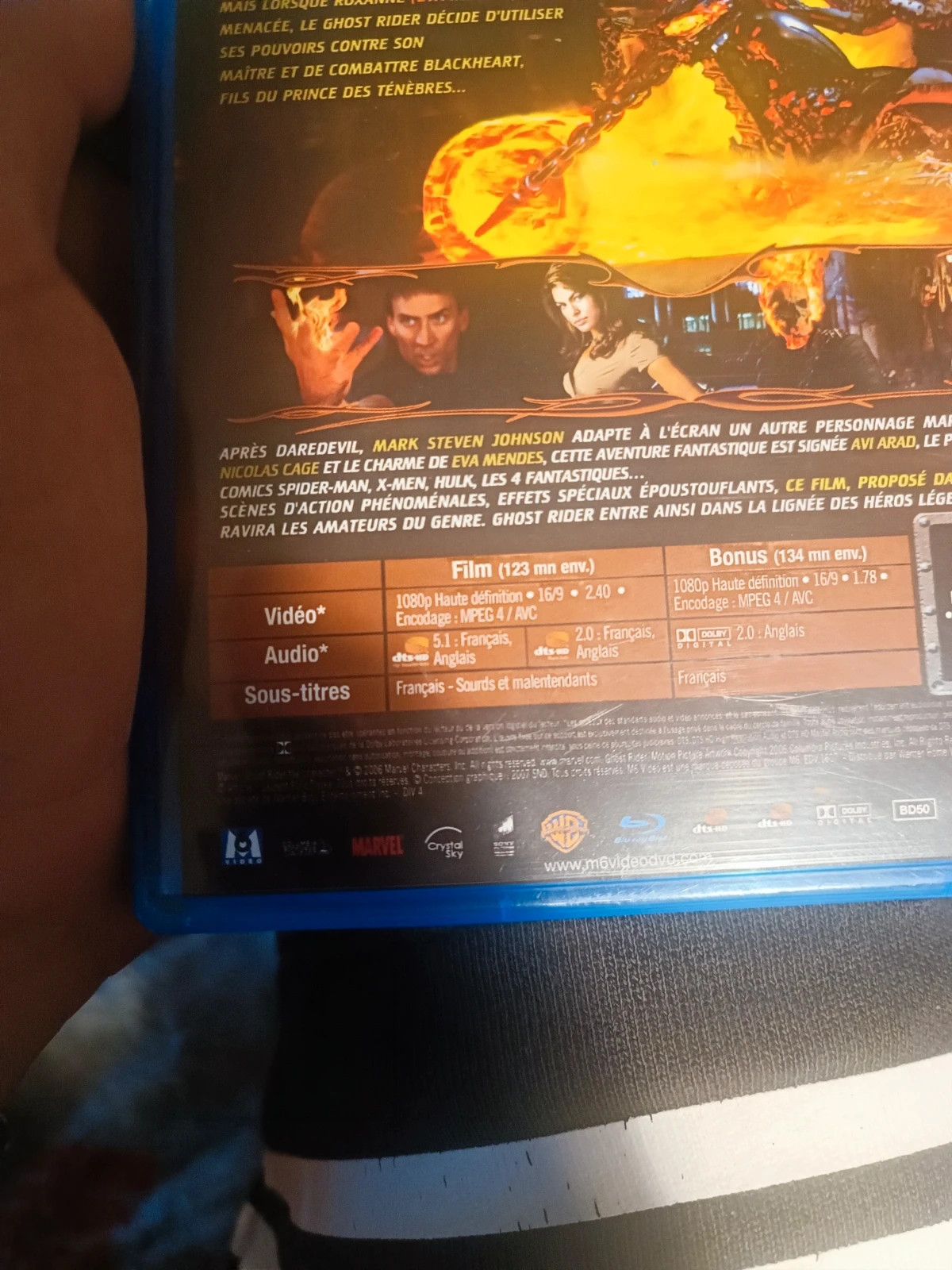 Blu-ray Ghost Rider 3