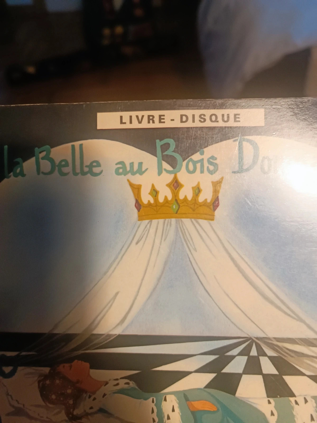 Vinyle 33t +livre La belle au bois dormant 2