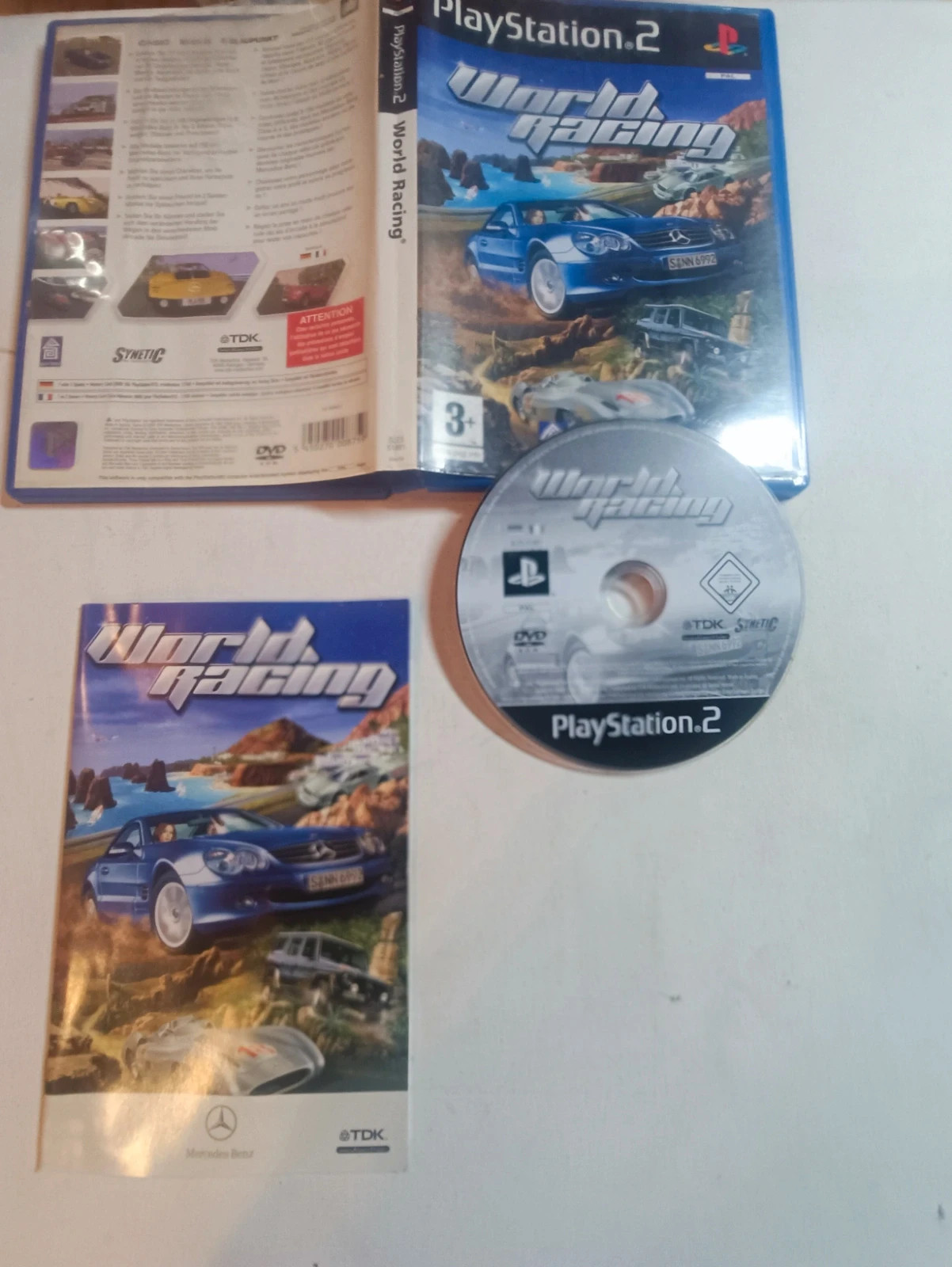 Jeu World Racing pour PS2 complet 5
