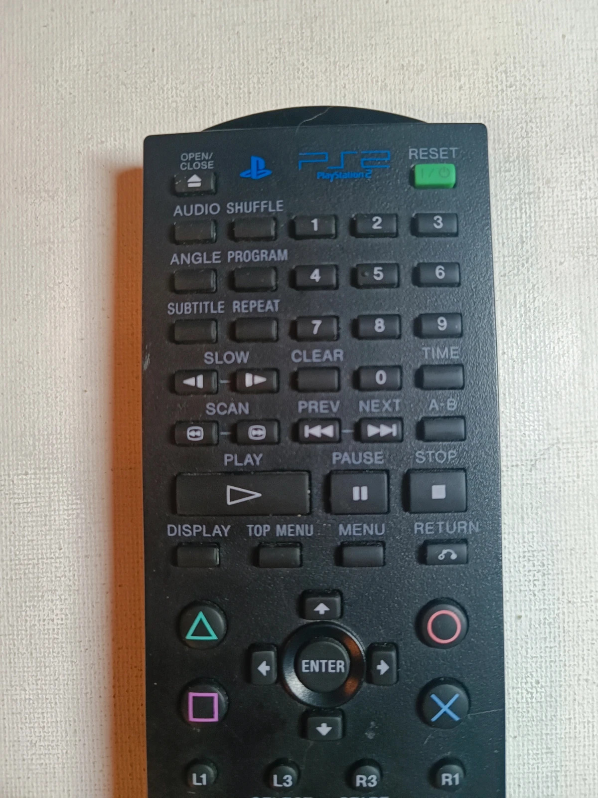 Telecomande PS2+ Dvd player 2.10 sous blister – PlayStation 2