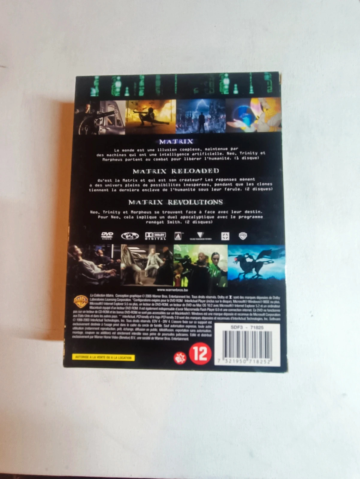 Coffret Dvd Matrix 2