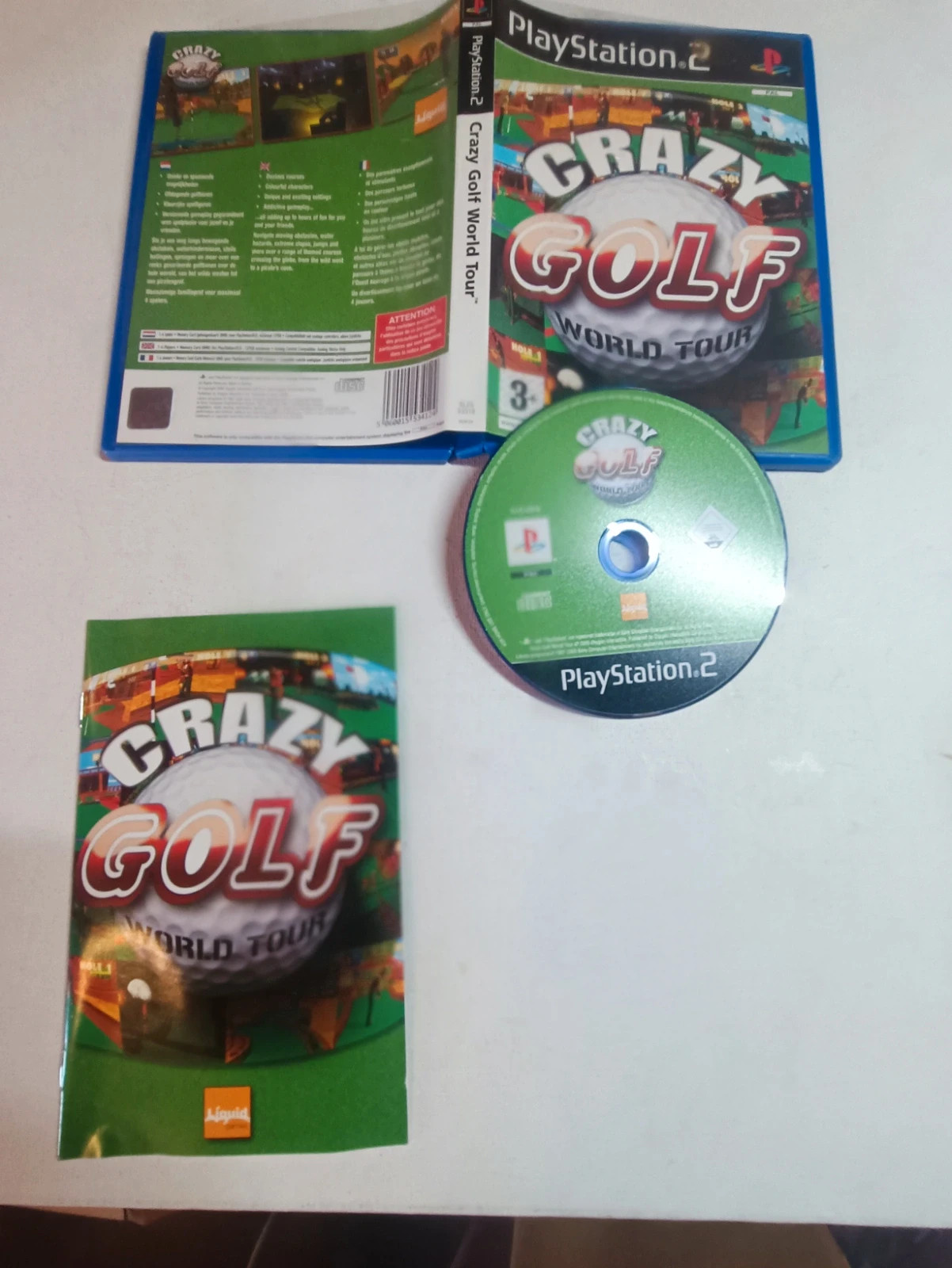 Jeu Crazy Golf pour PS2 complet 5