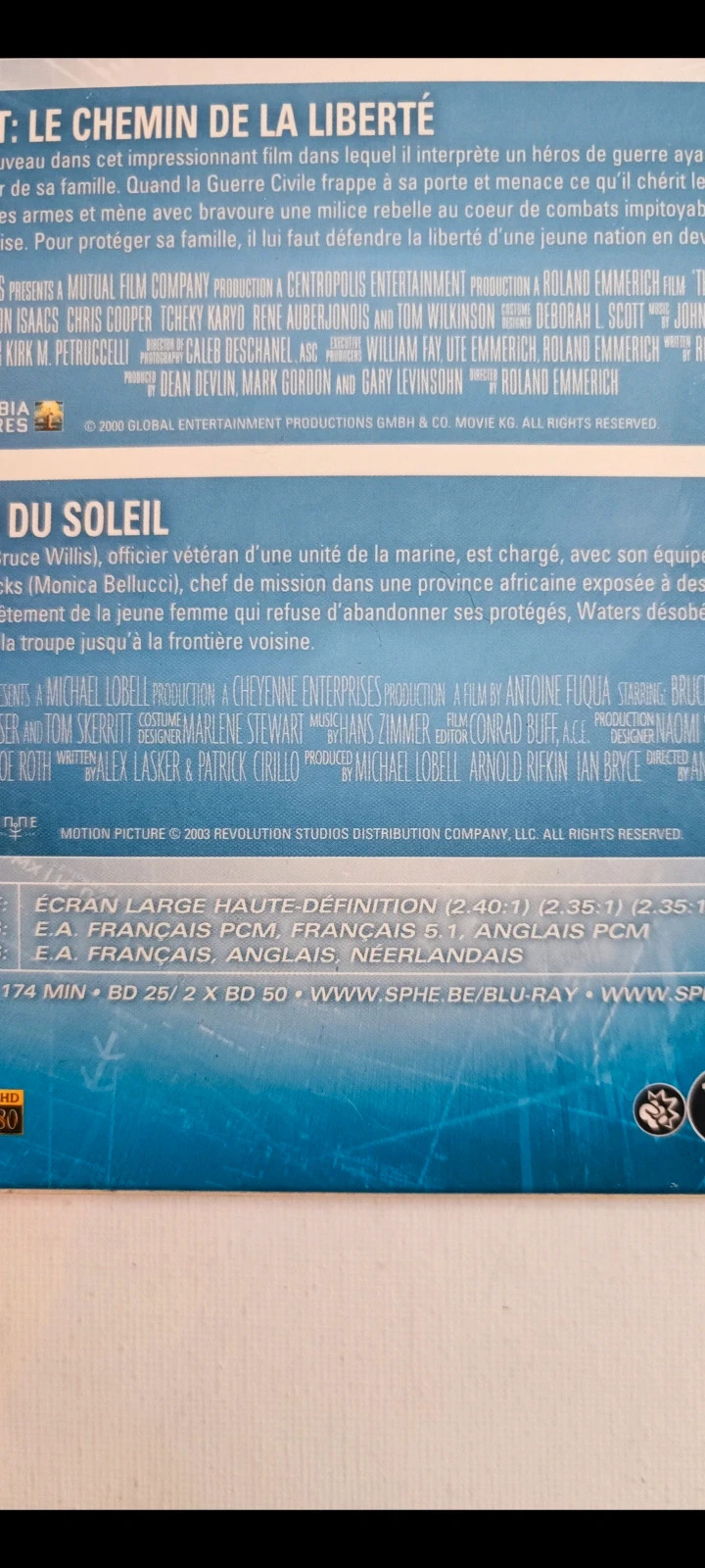 Coffret Blu-ray Collection Guerre 4