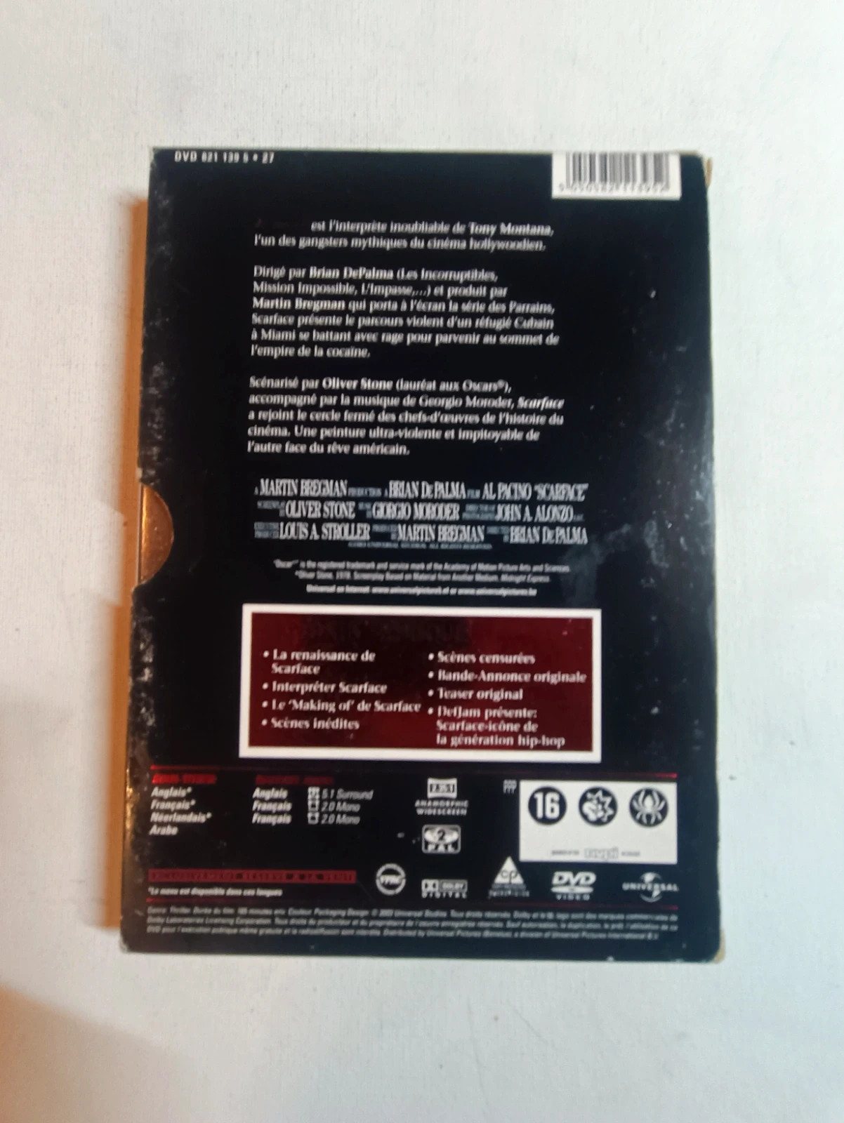 Dvd Scarface edition special 2