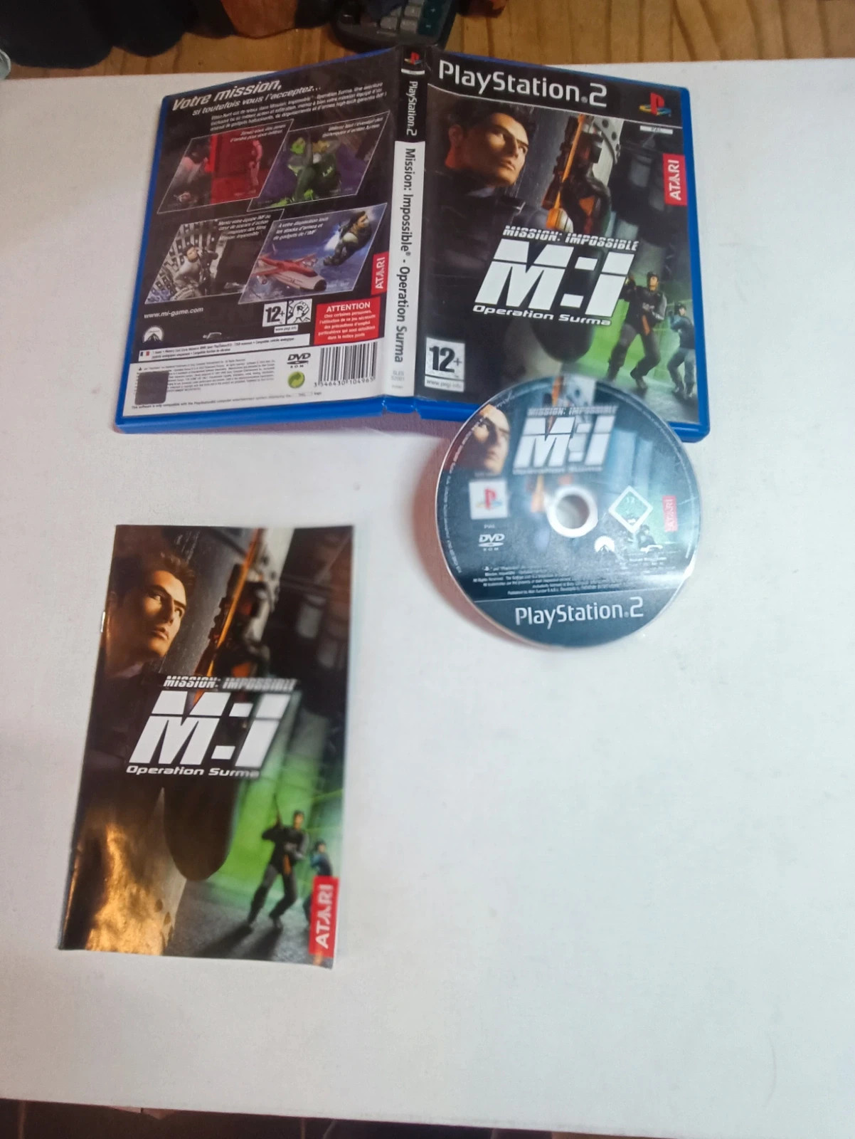 Jeu Mission Impossible pour PS2 complet 4