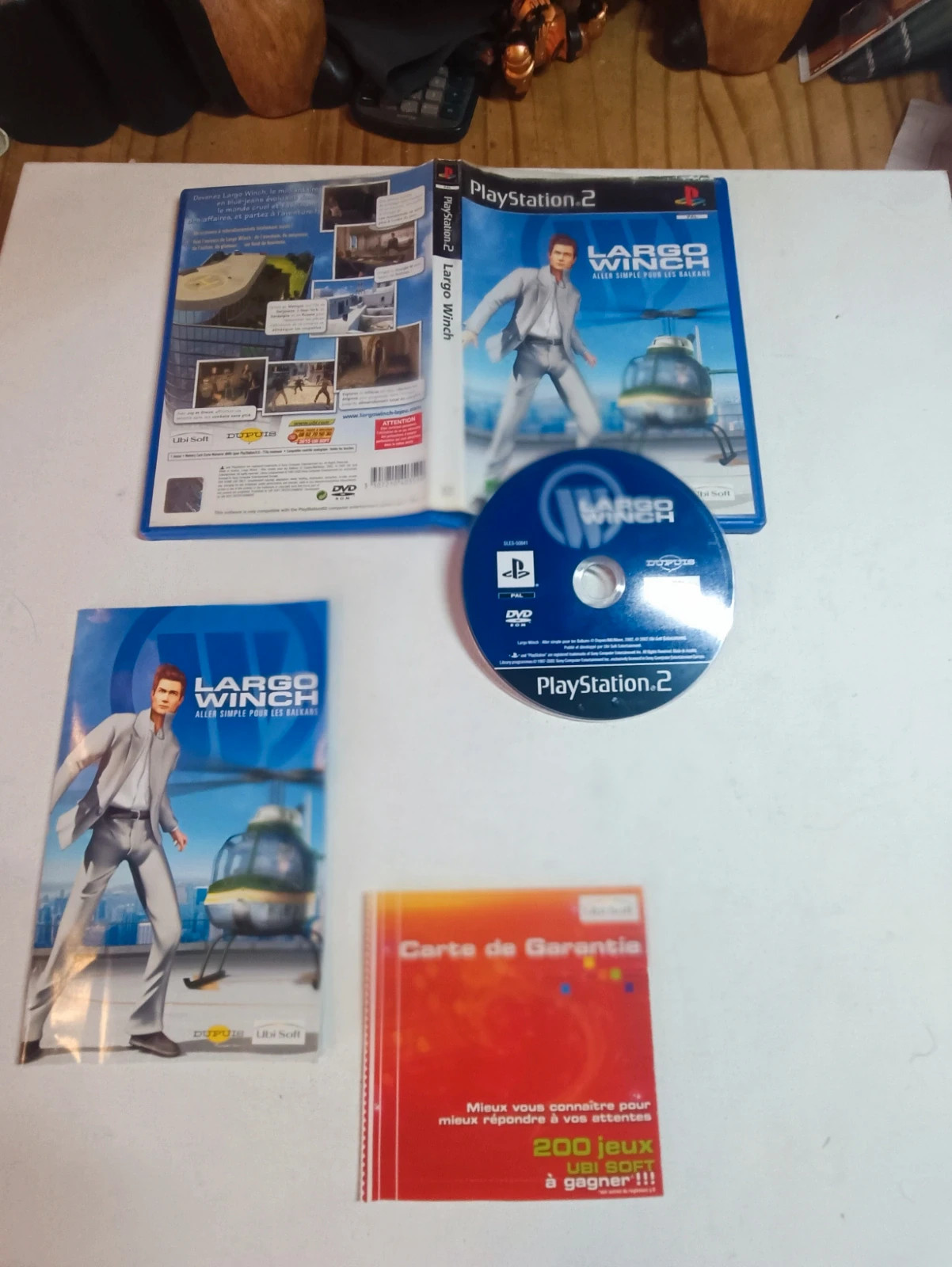 Jeu Largo Winch pour PS2 complet 5
