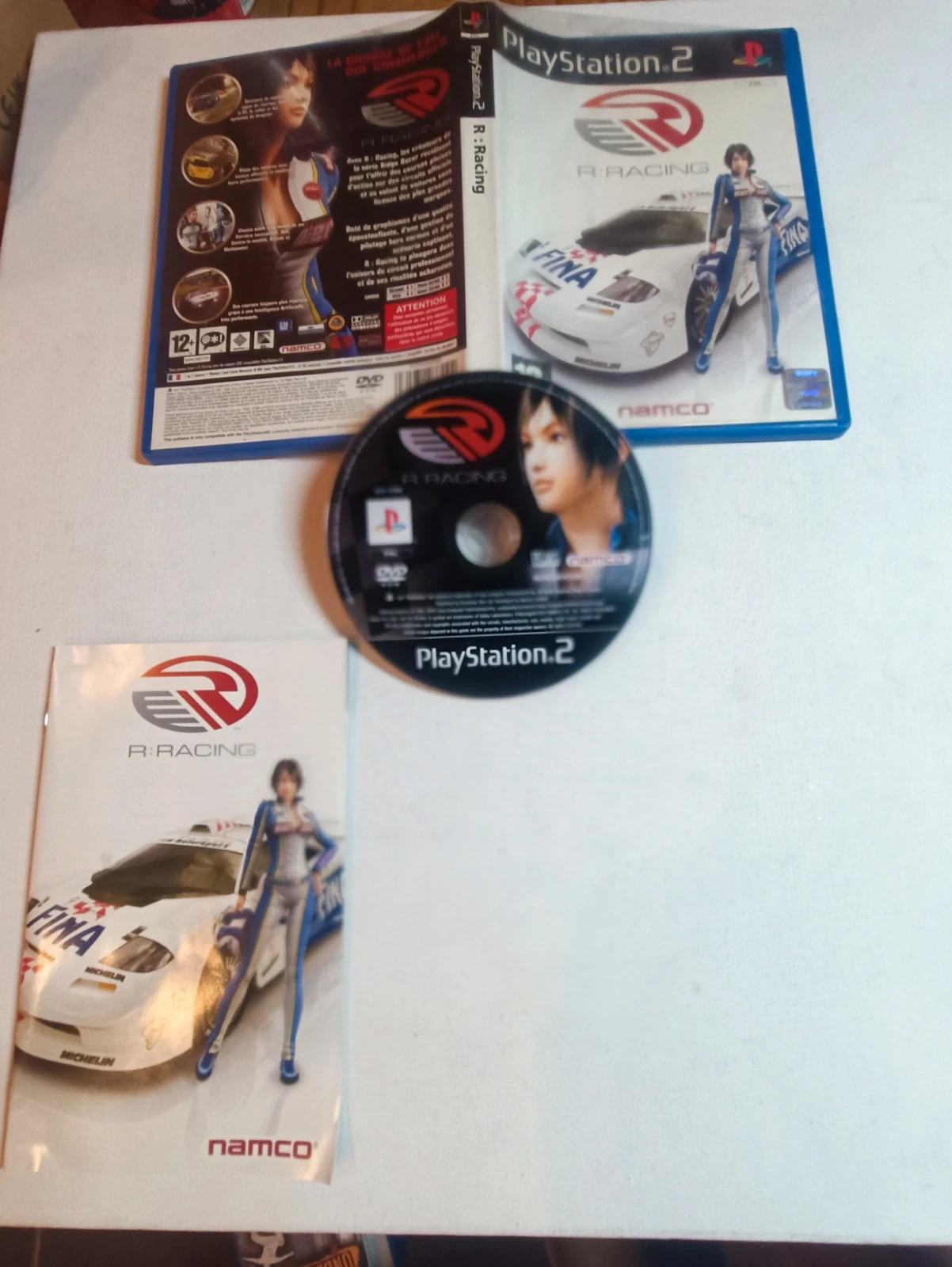 Jeu R racing pour PS2 complet 4