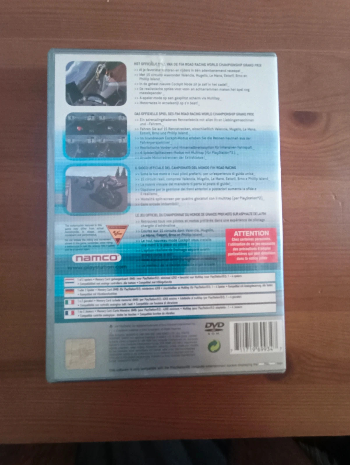 Jeu Moto Gp3 version Platinium pour PS2 complet 2
