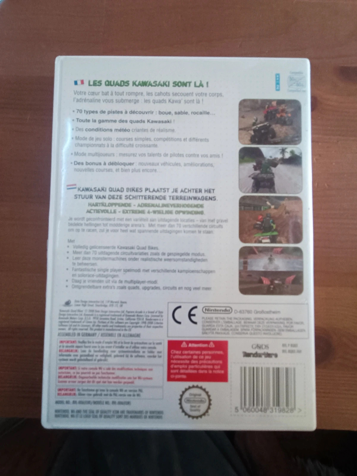 Jeu Kawasaki quad bikes pour PS3 complet 2