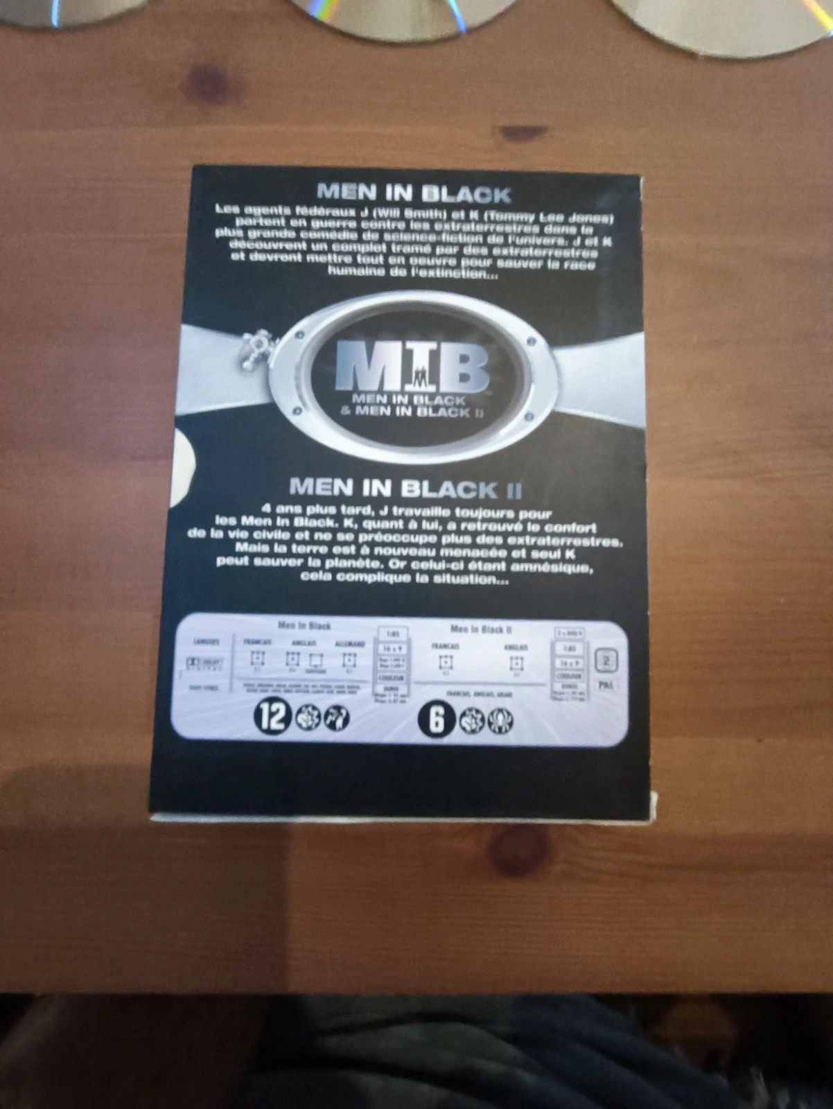 Coffret dvd Men In Black ultimate collection 2