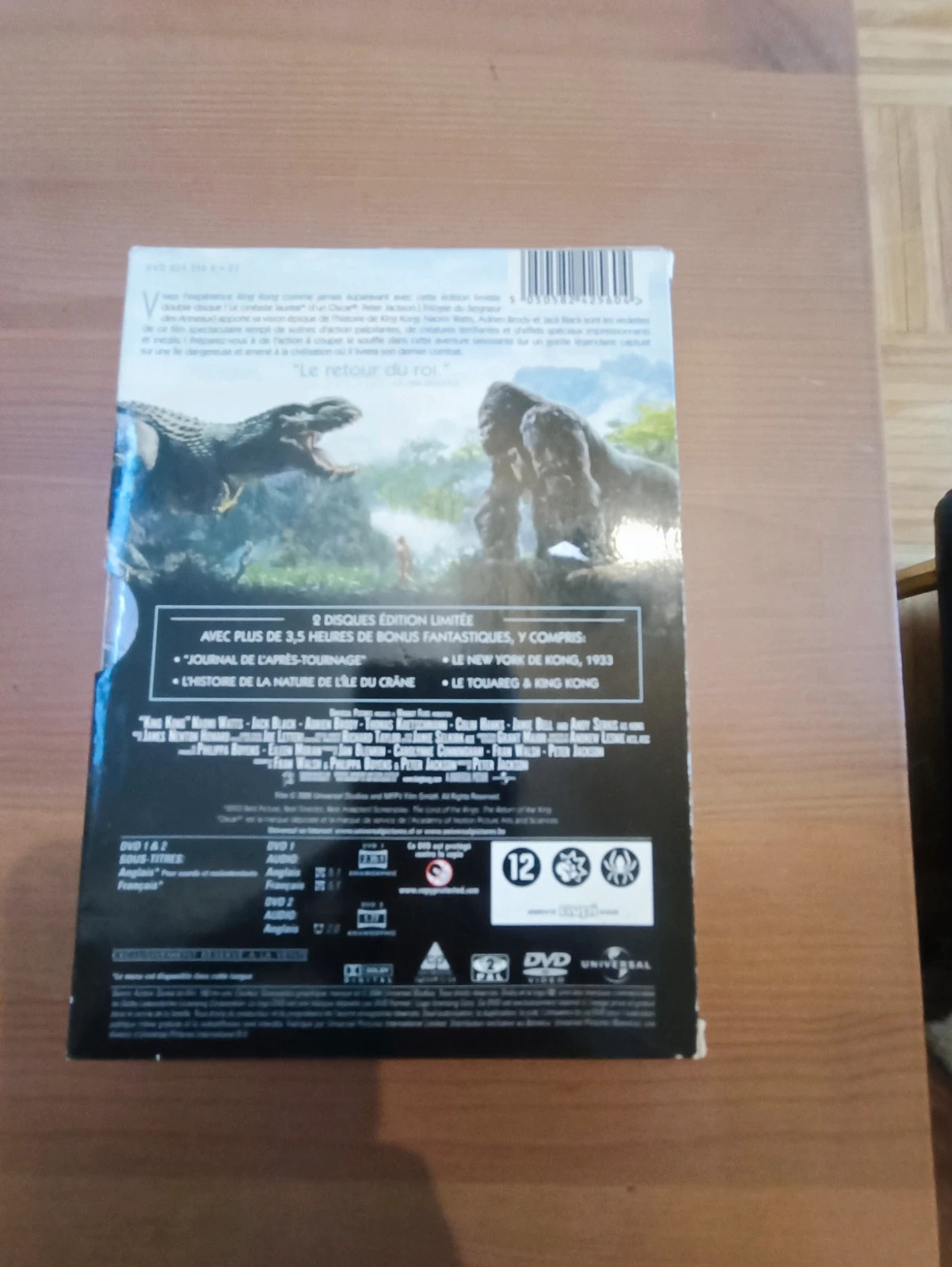 Dvd King Kong édition limitée 3