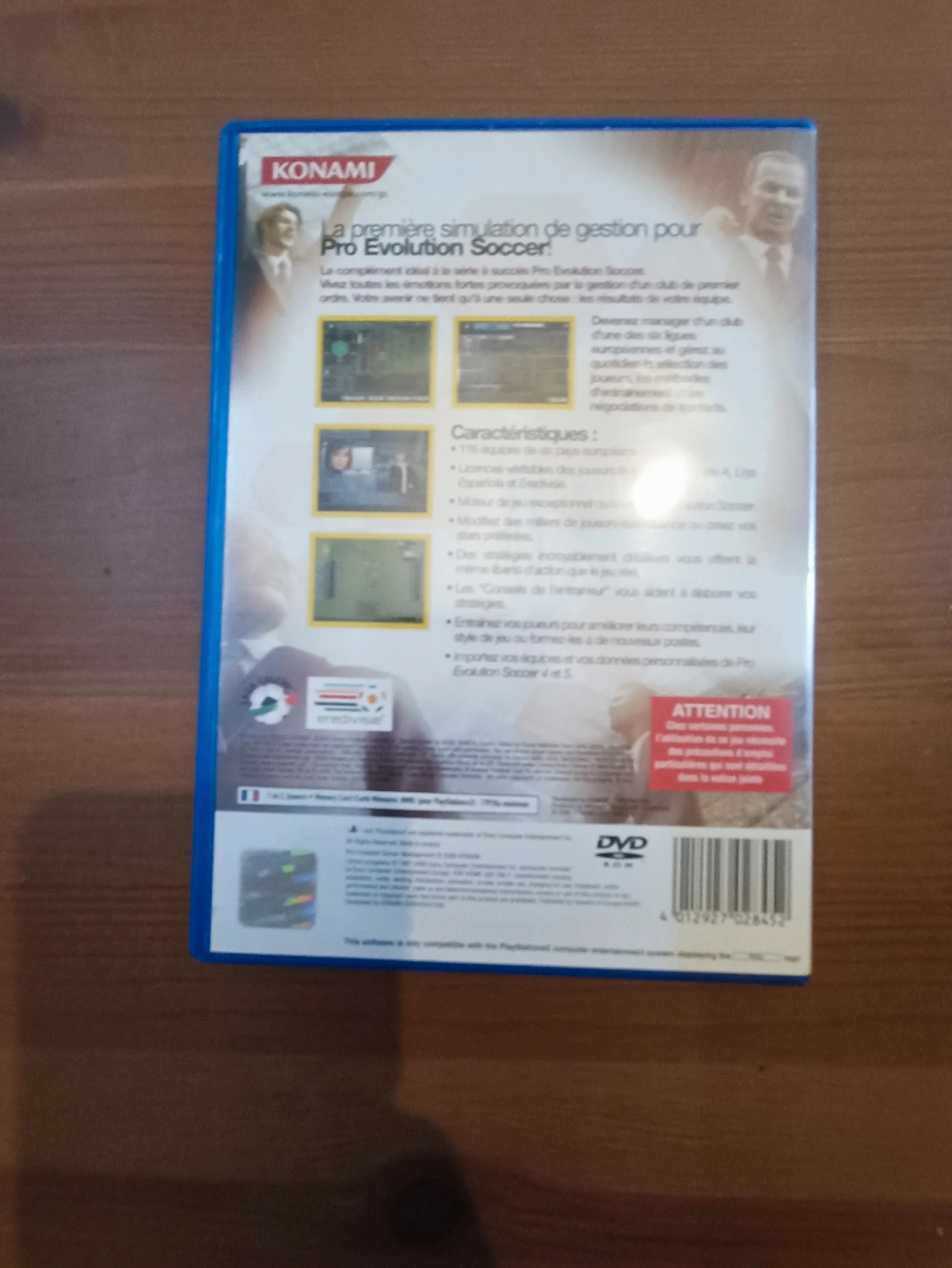Jeu Pro Evolution Soccer Management pour PS2 2