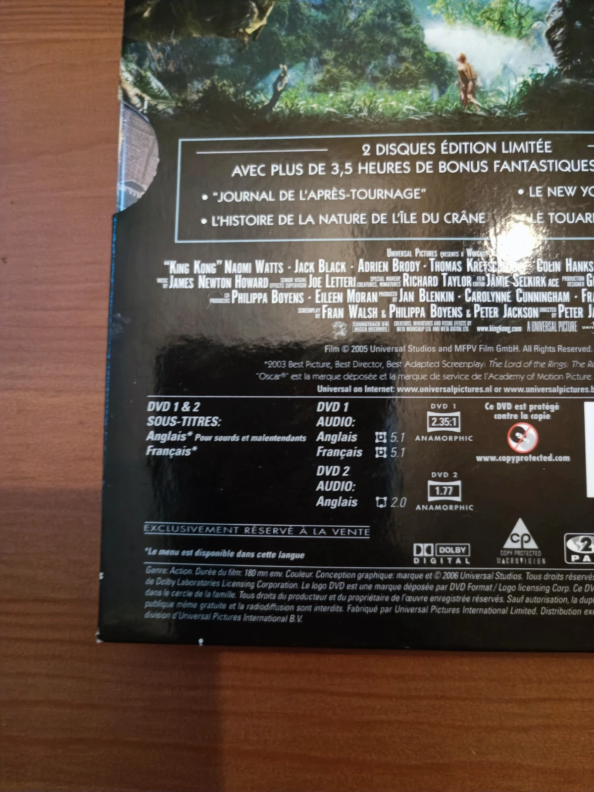 Dvd King Kong édition limitée 4