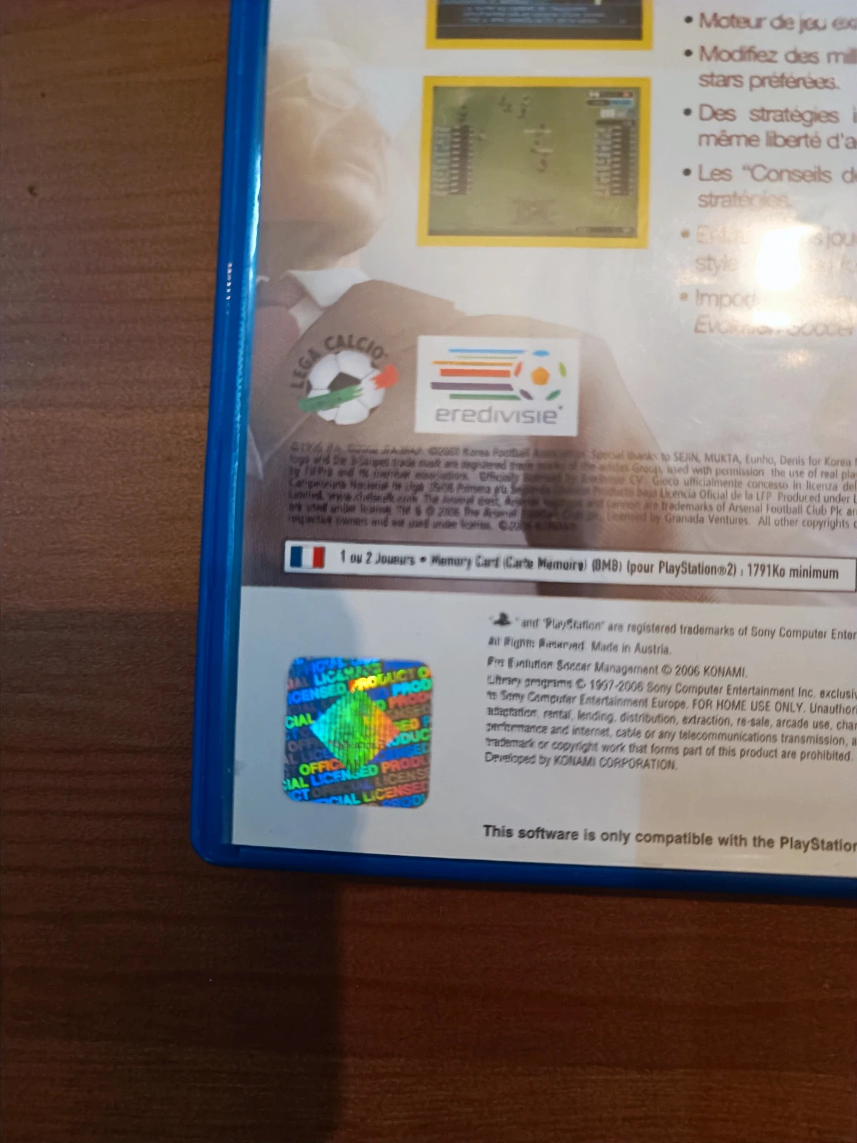 Jeu Pro Evolution Soccer Management pour PS2 3