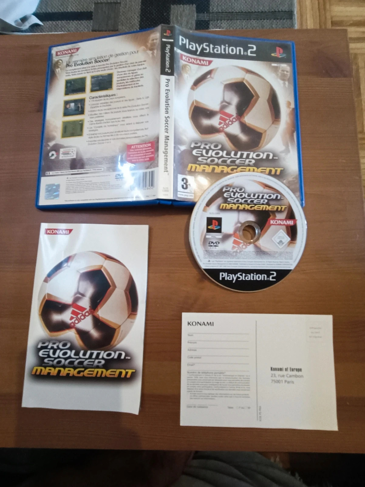 Jeu Pro Evolution Soccer Management pour PS2 5