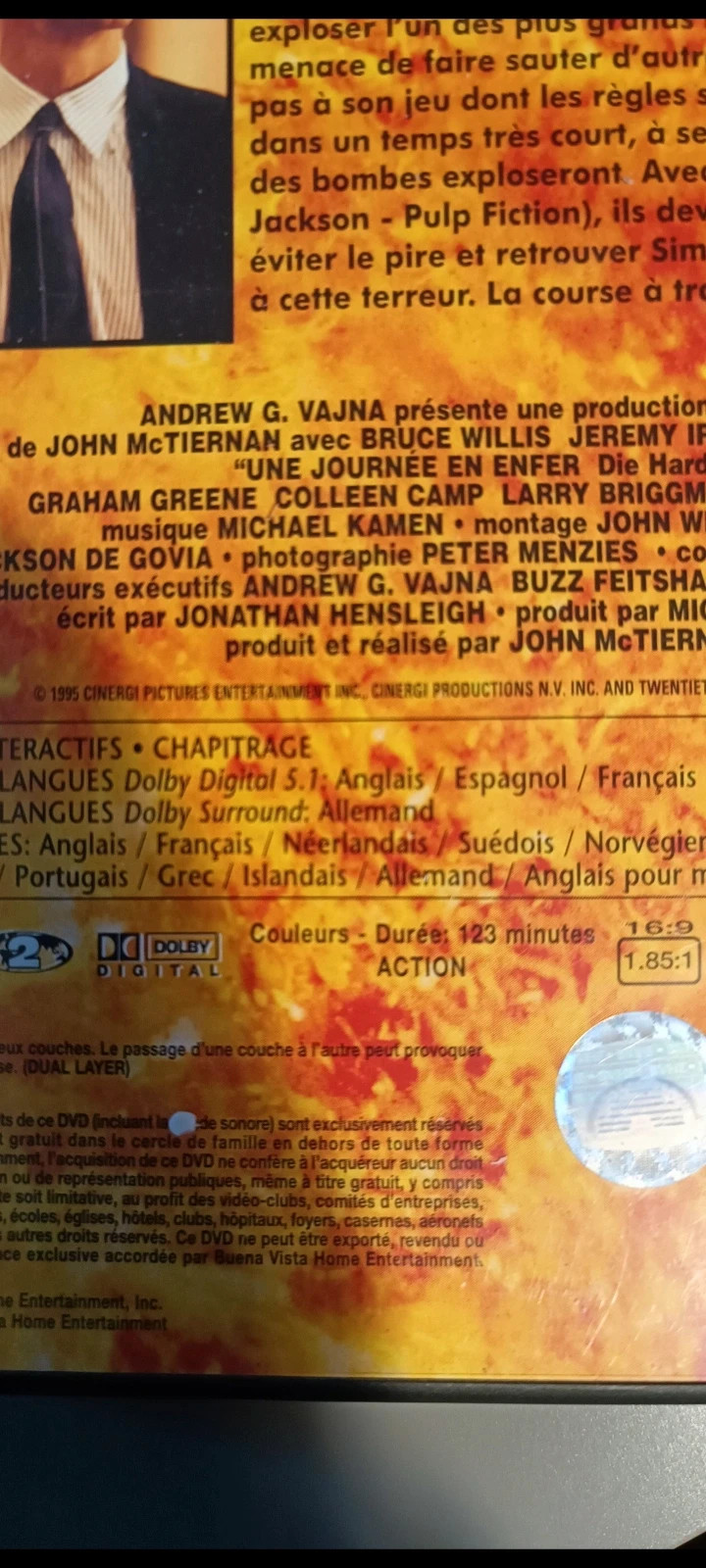 Dvd Die Hard 3 4