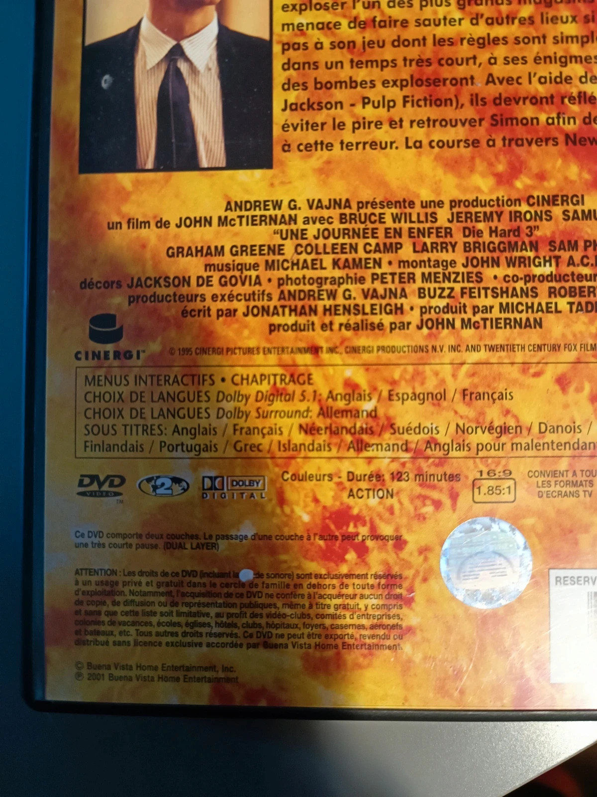 Dvd Die Hard 3 3