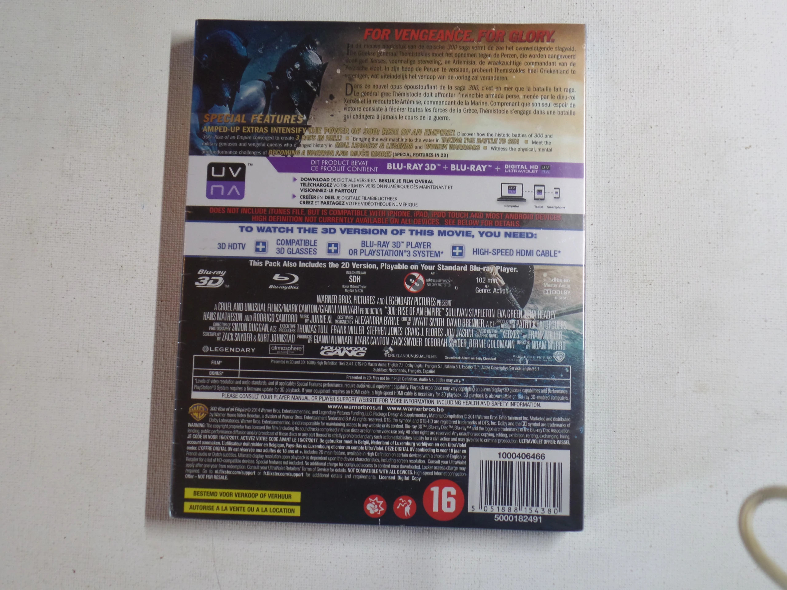 Blu-ray 3D 300 sous blister 2