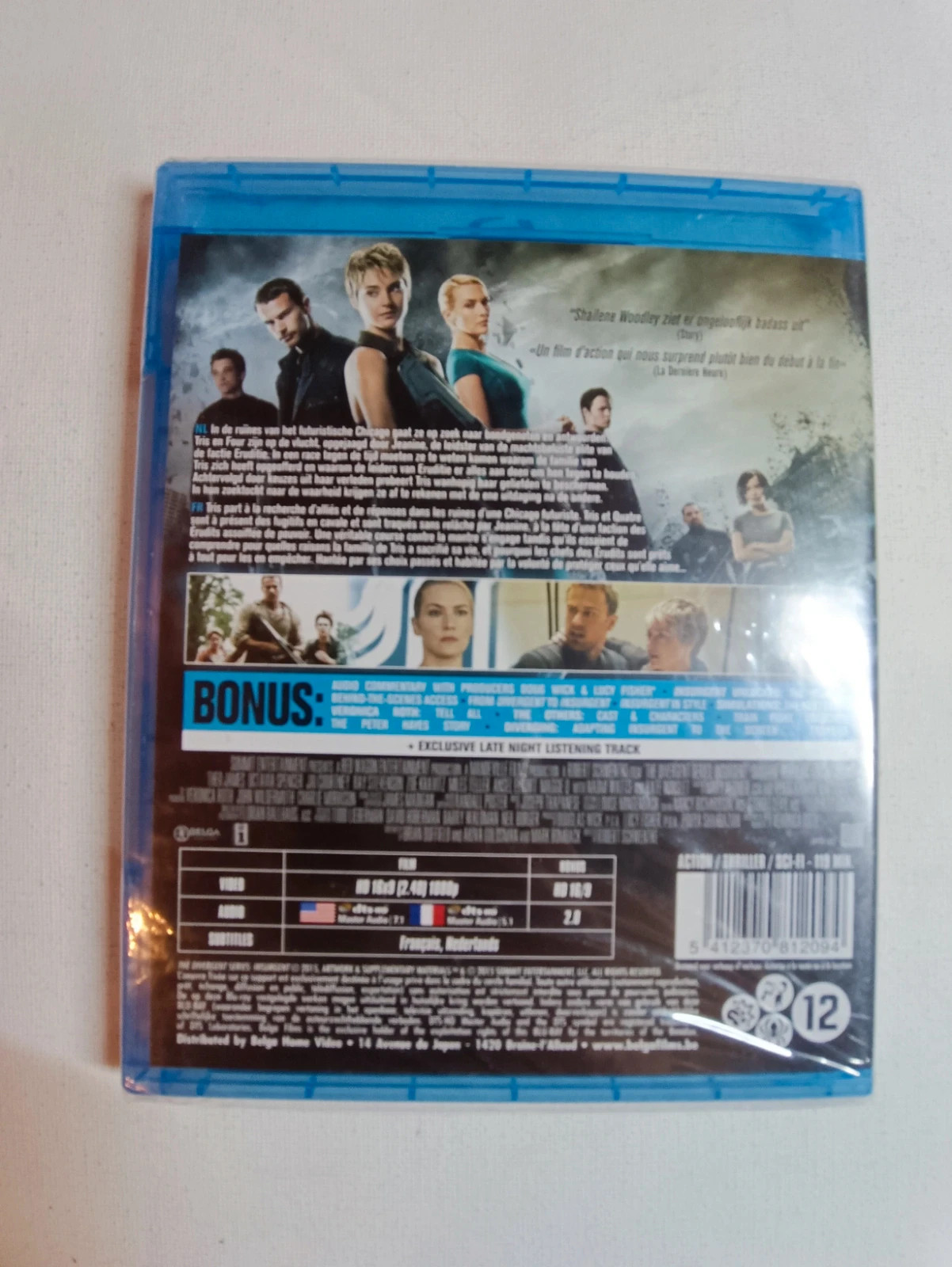 Blu-ray Insurgent sous blister 2