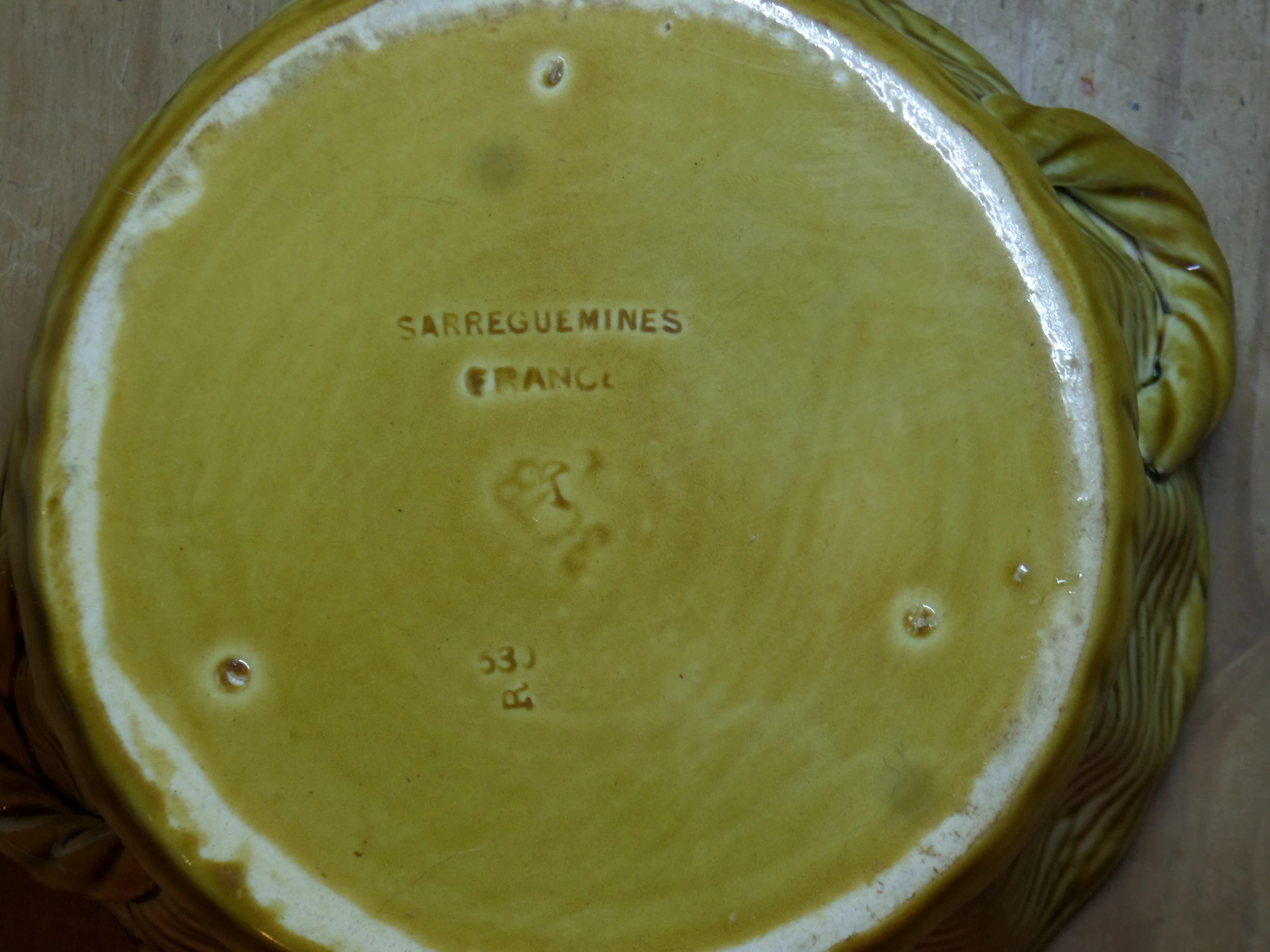 Plat en trompe oeil Sarreguemines – Sarreguemines 5
