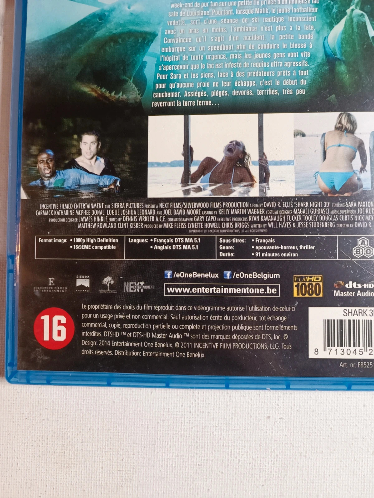 Blu-ray Shark 3D 3