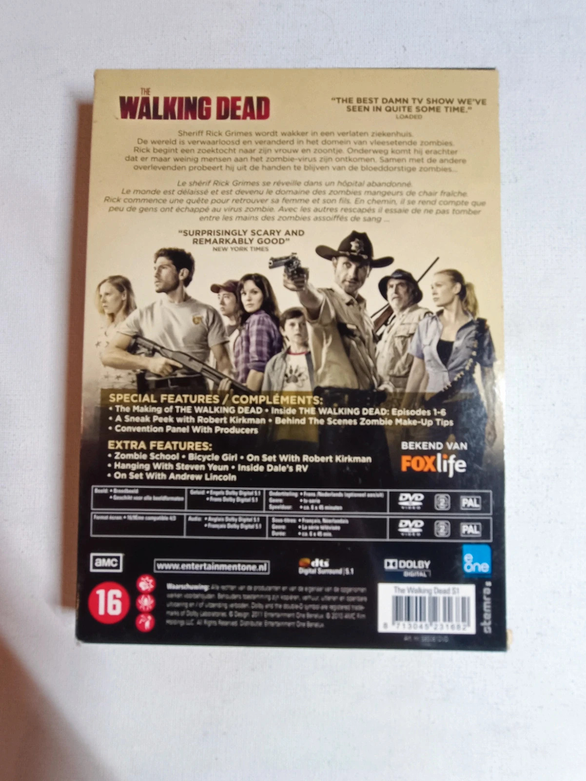 Coffret Dvd Walking Dead Saison 1 2