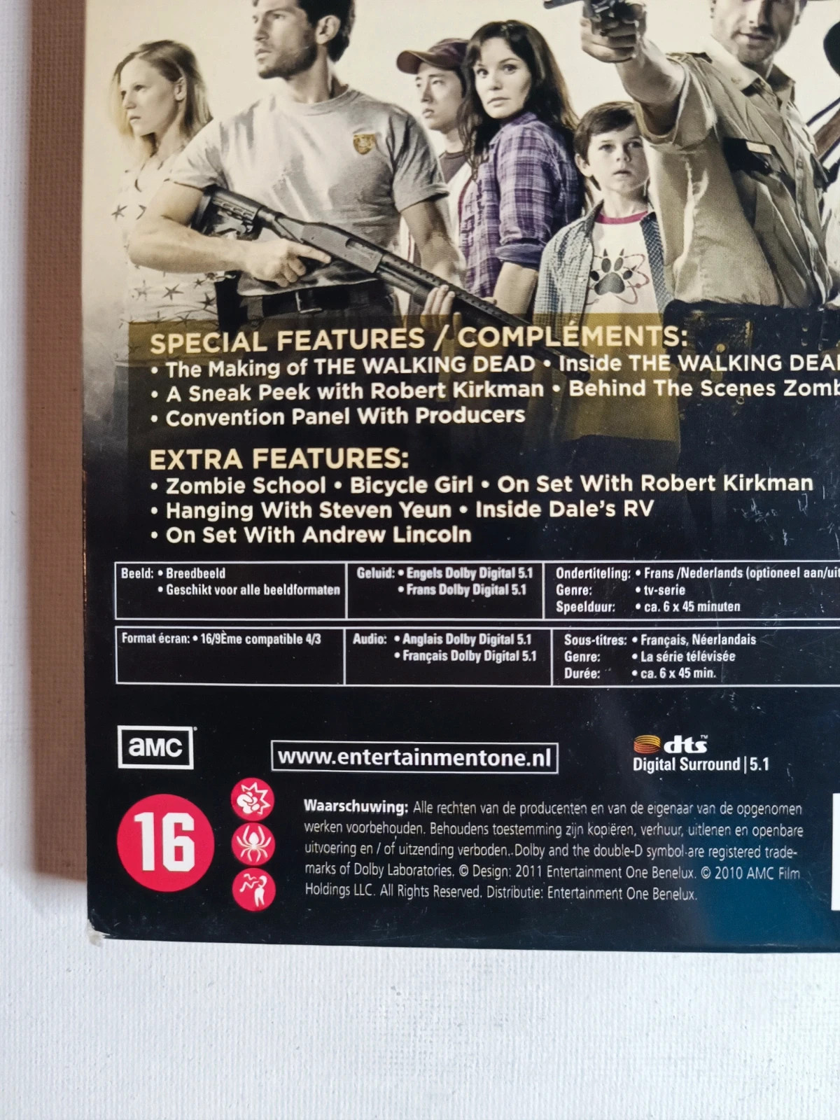 Coffret Dvd Walking Dead Saison 1 3