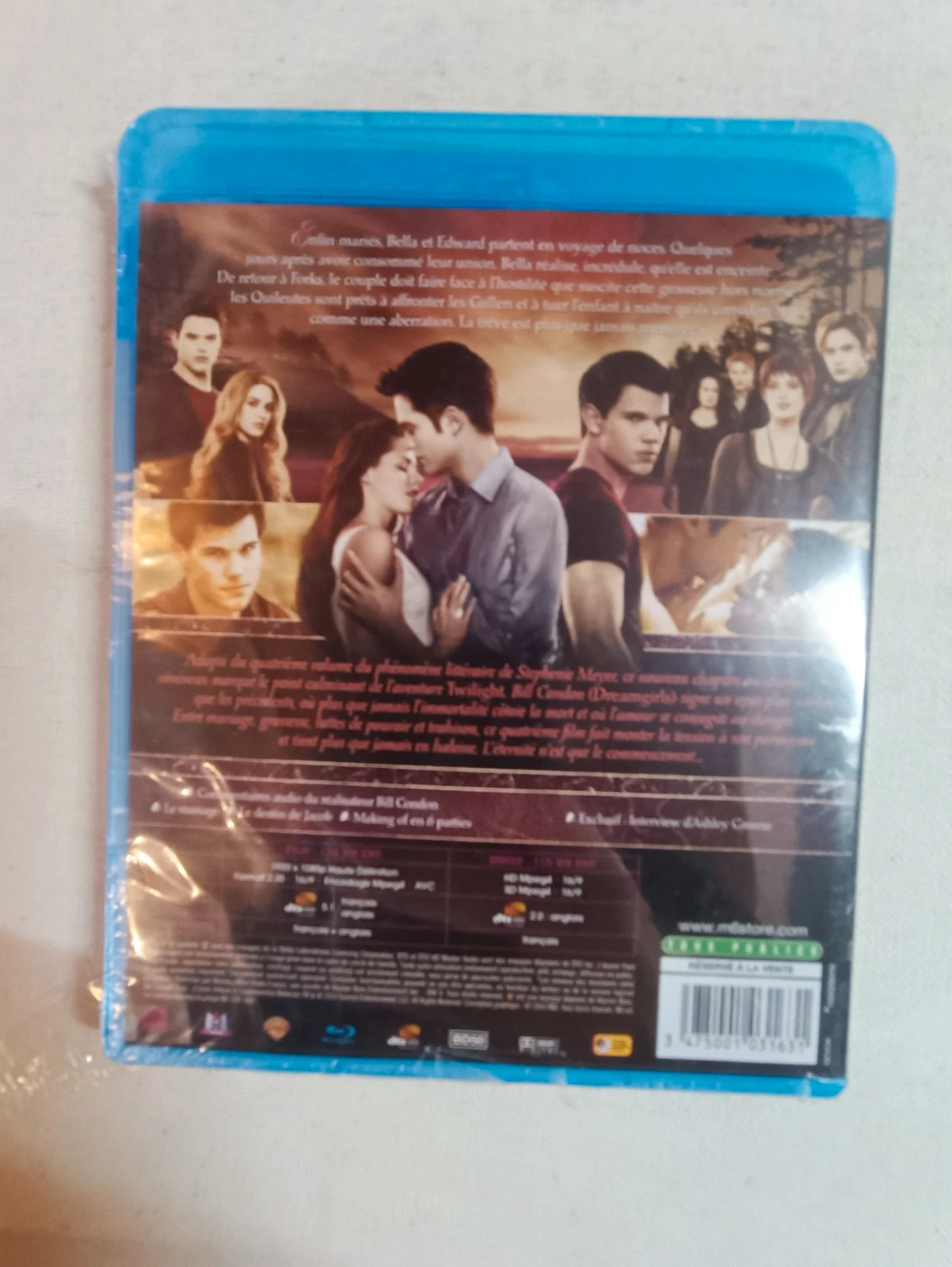 Blu-ray Twilight chapitre 4 sous blister 2