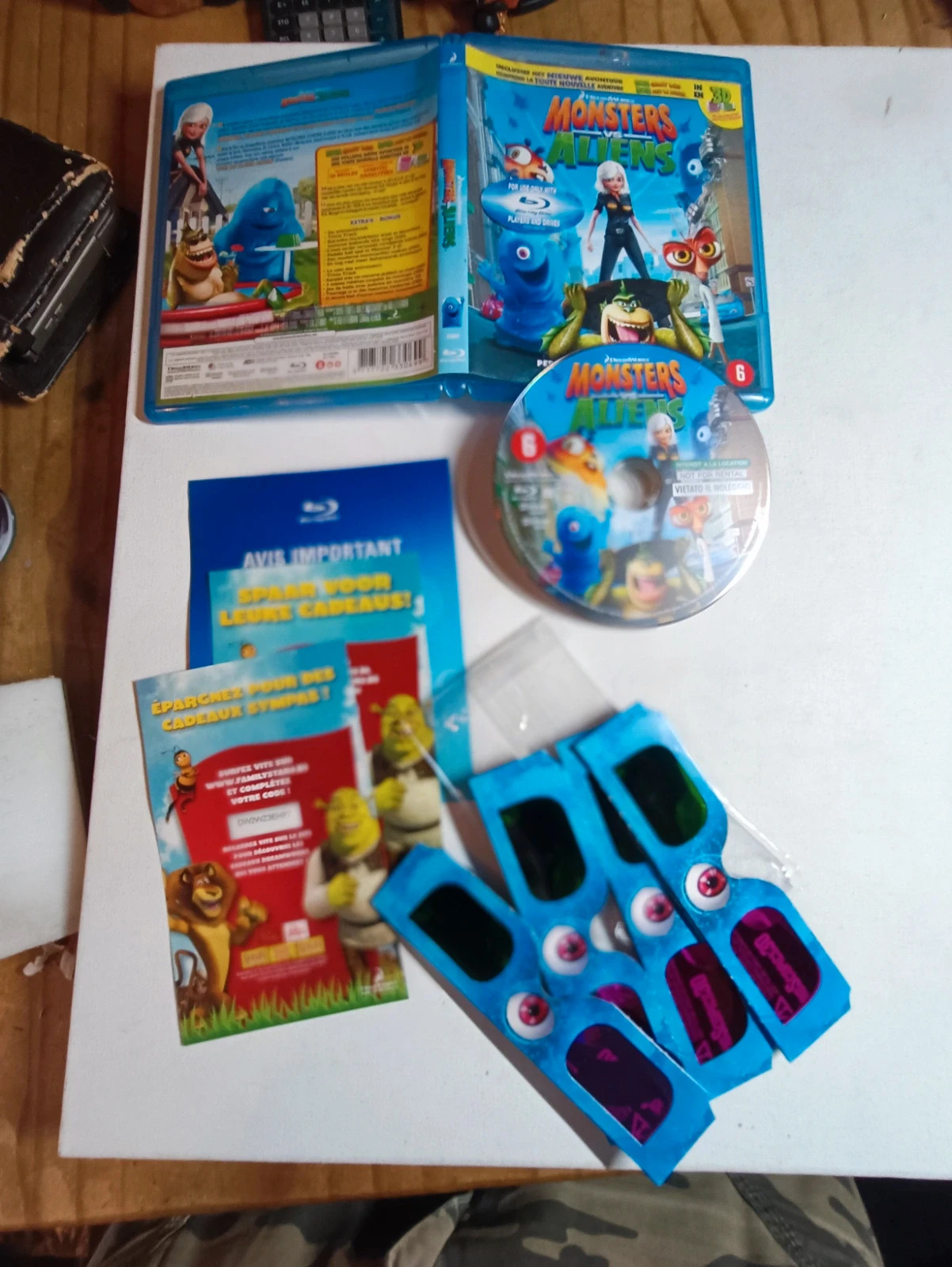 Blu-ray Mostres contre Aliens 5