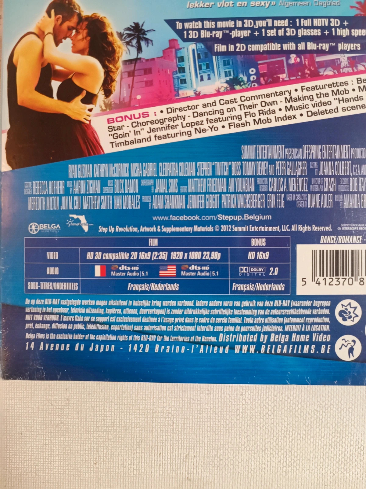 Blu-ray 3D Step Up 4 sous blister 4