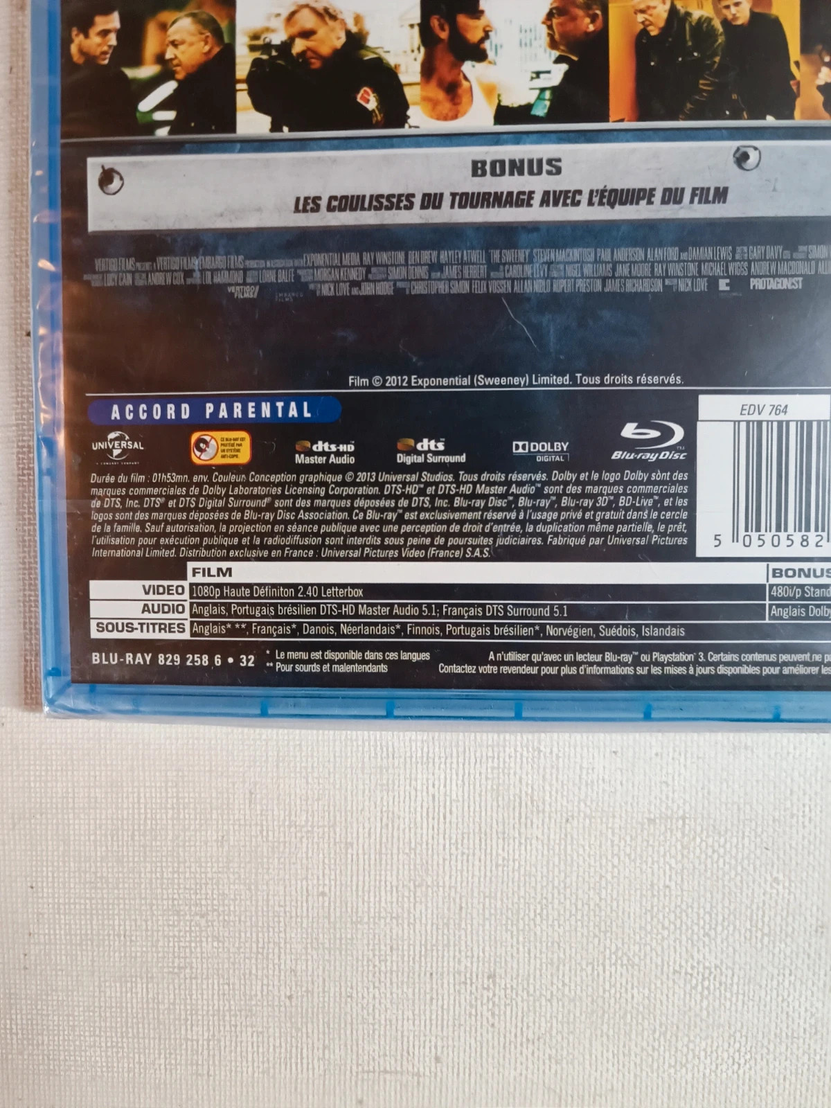 Blu-ray Sweeney sous blister 3