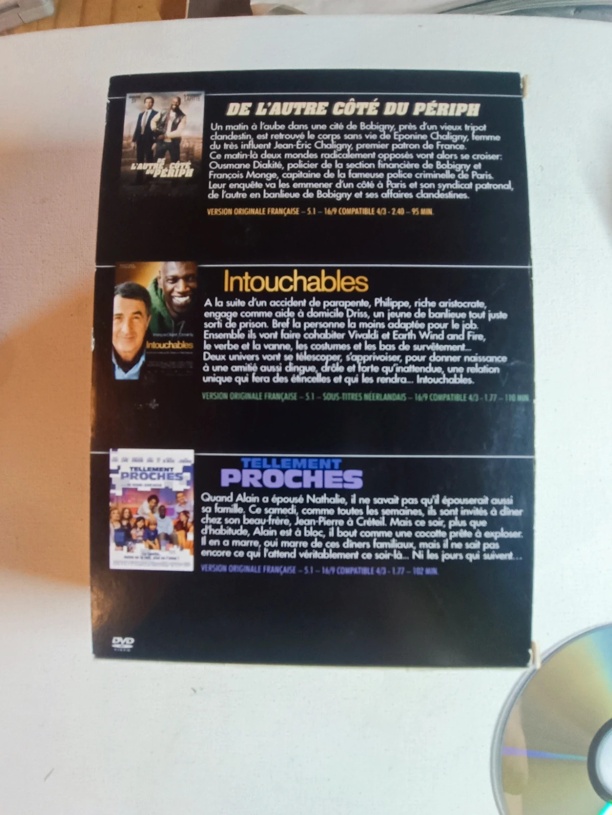 Coffret Dvd de 3 films de Omar Sy 2