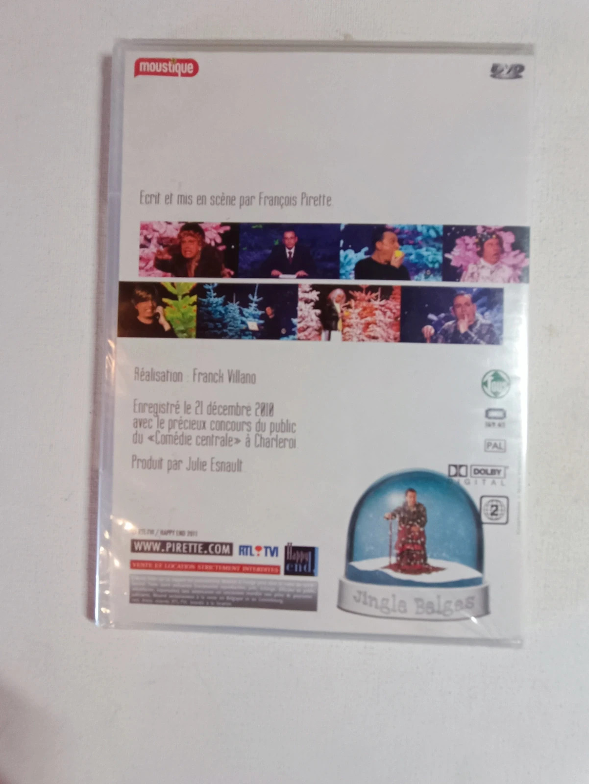 Dvd François Pirette jingle belges sous blister 2