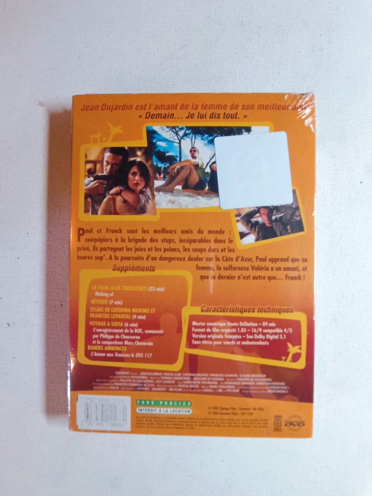 Dvd L'amour aux trousses sous blister 2