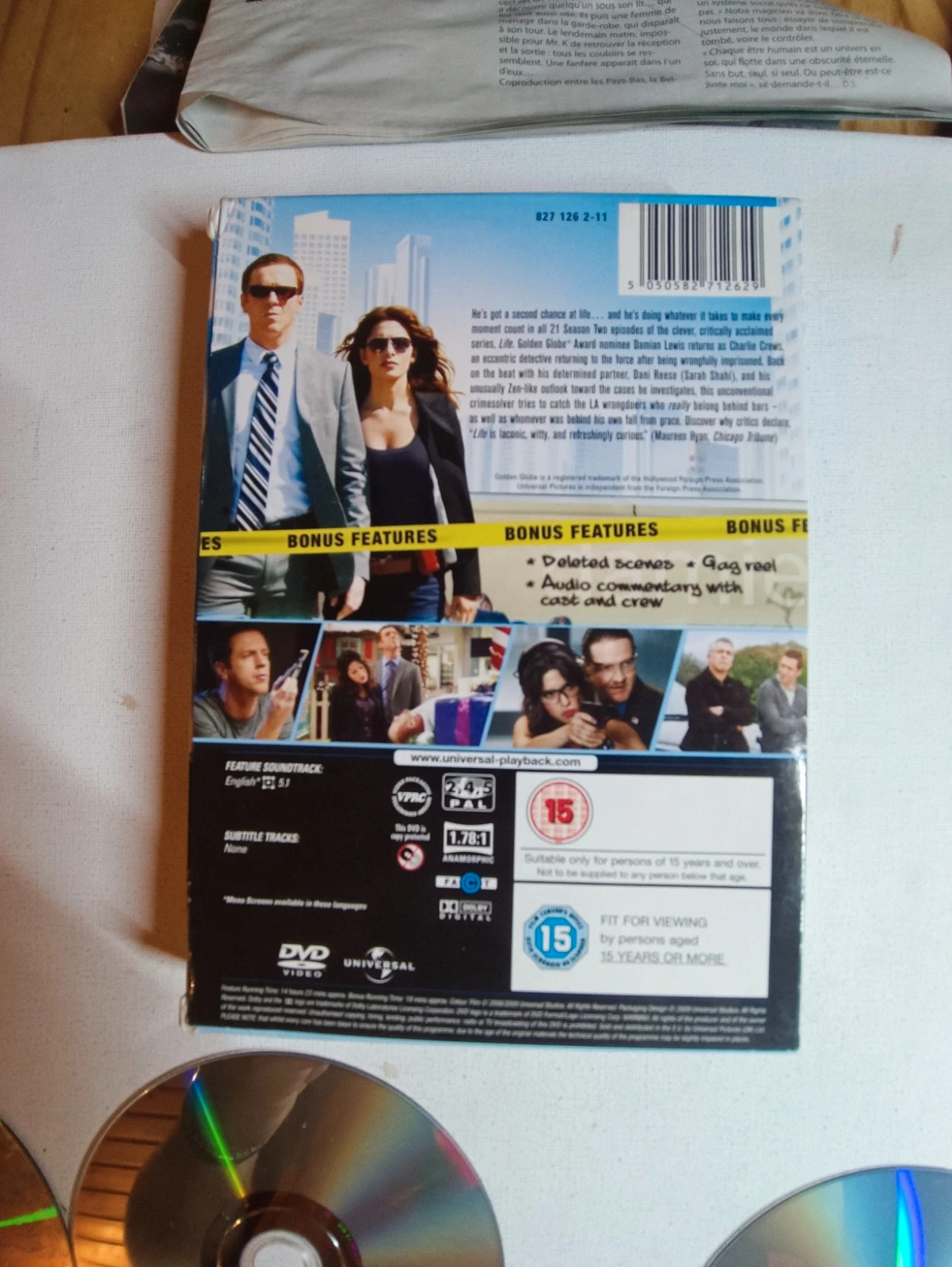 Coffret Dvd Life saison 2 (Anglais) 2