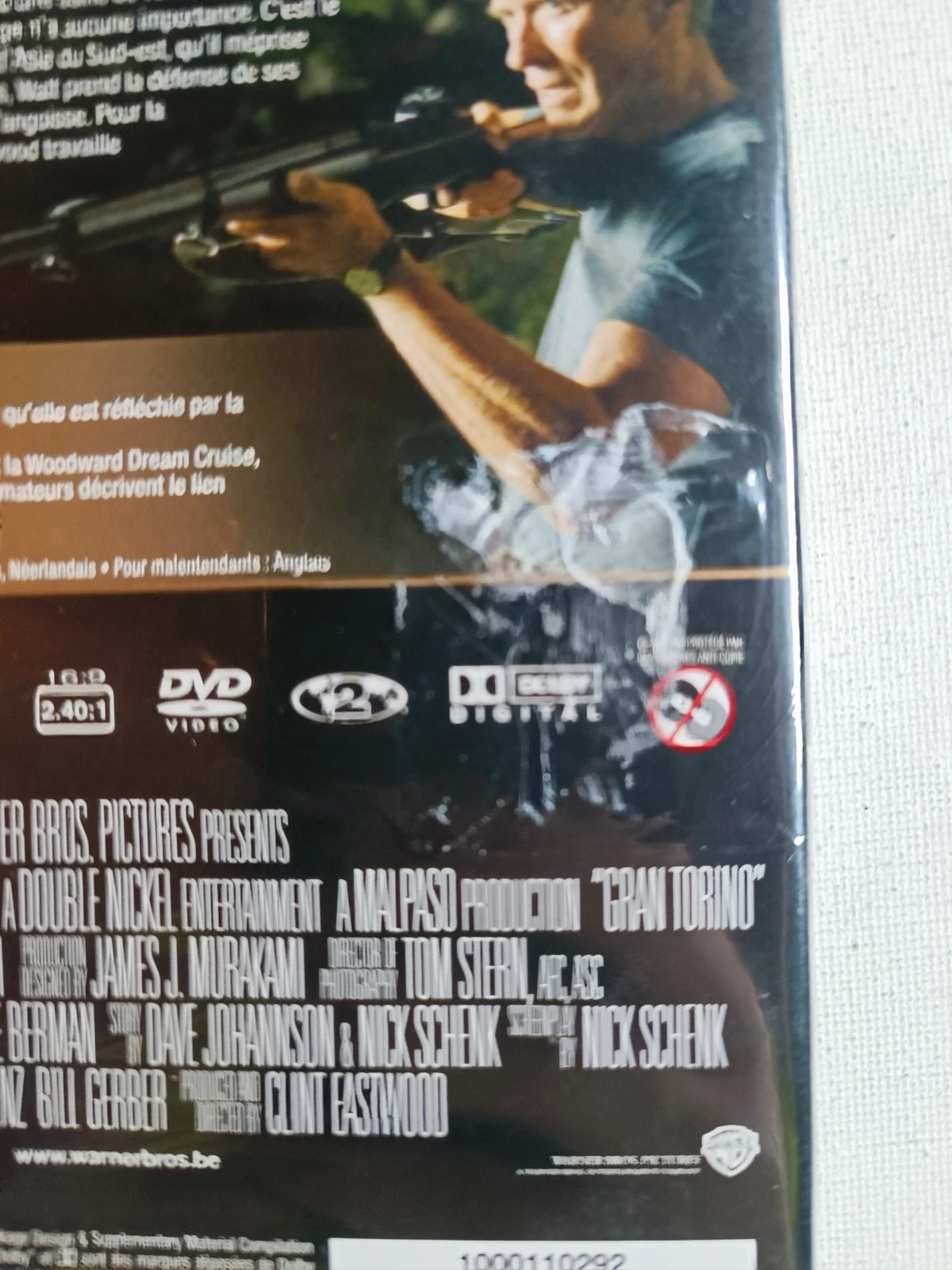 Dvd Gran Torino sous blister 3