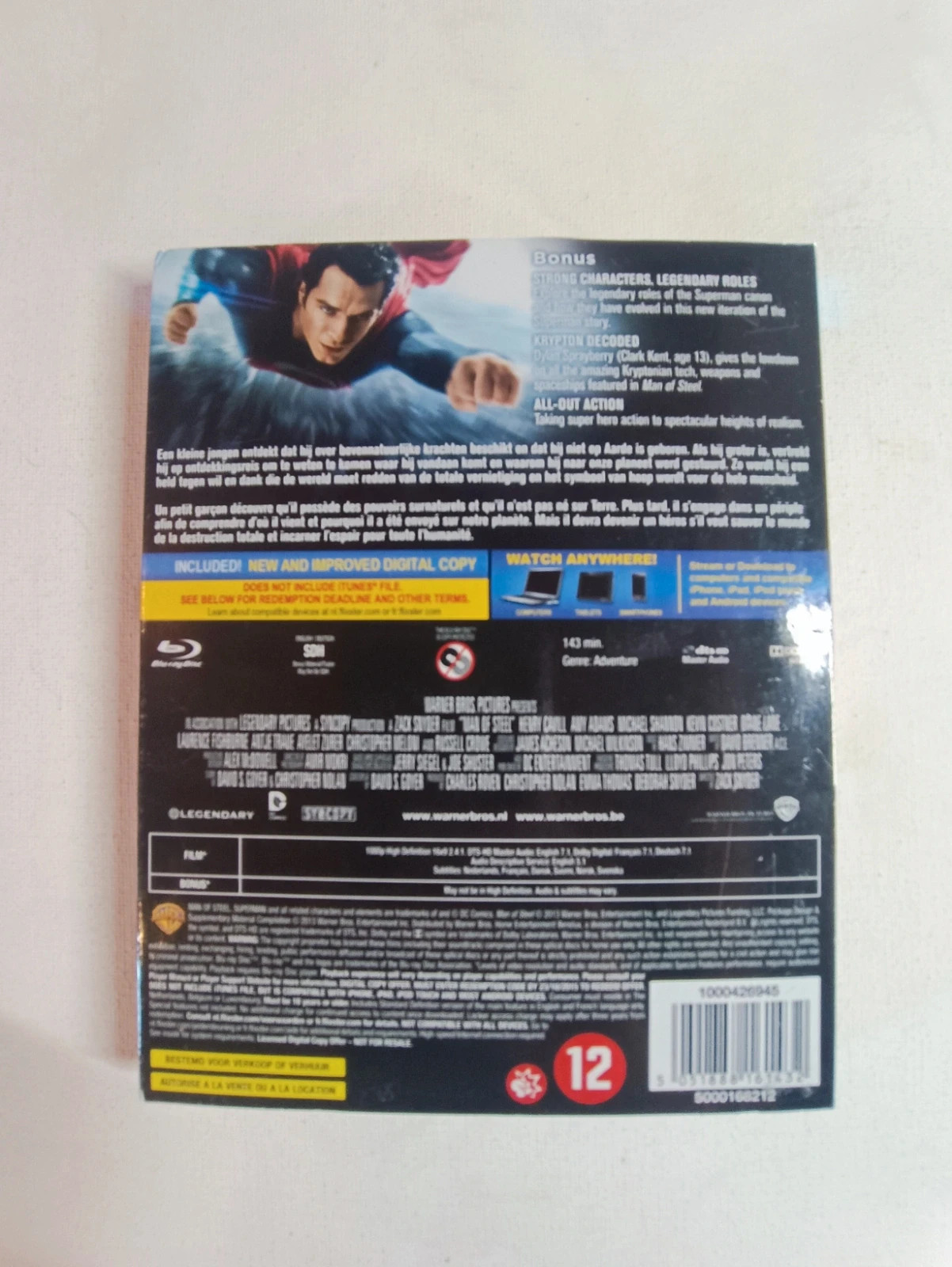 Blu-ray Superman man of steel 2