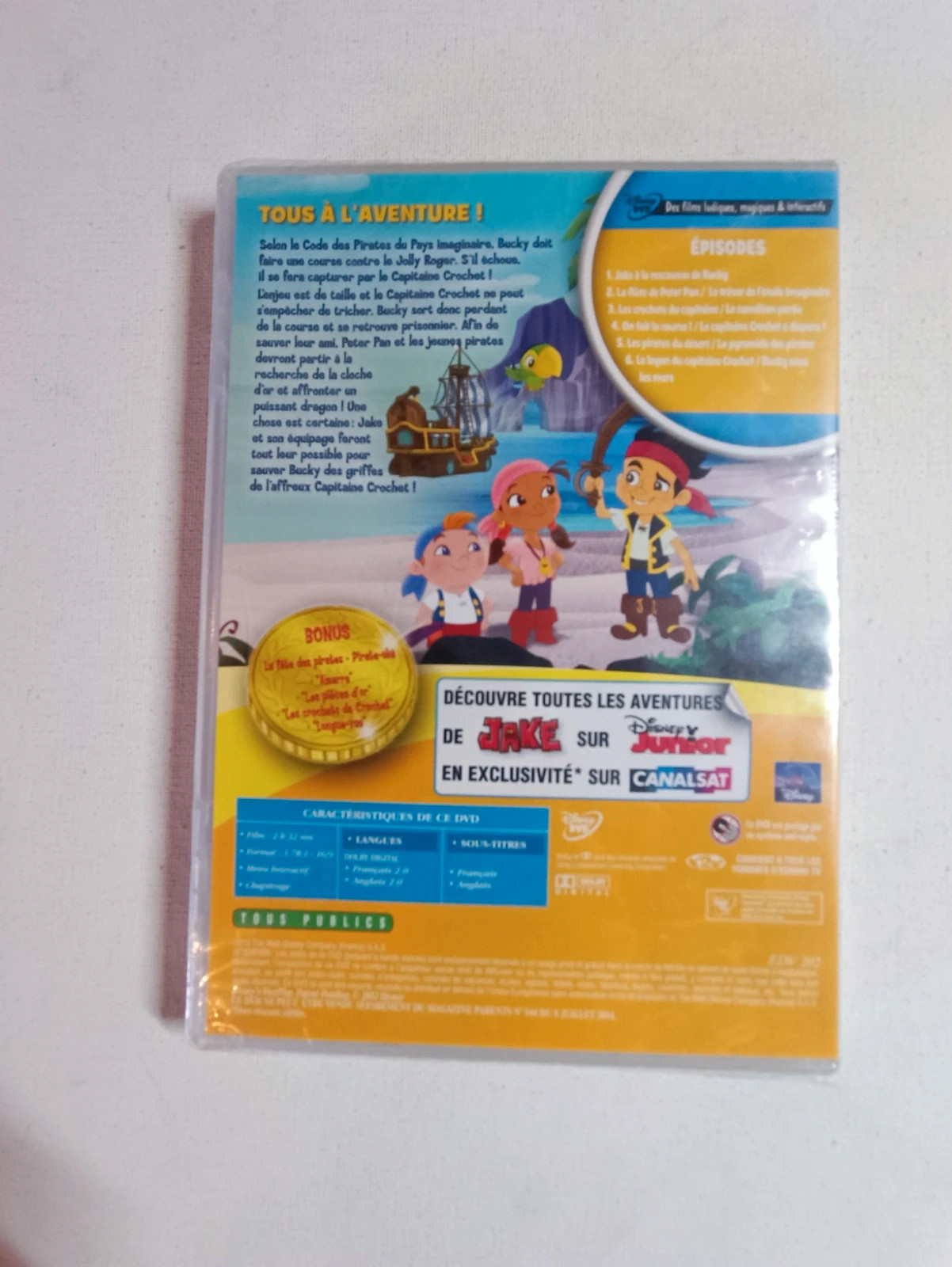 Dvd Jake à la rescousse de bucky sous blister 2