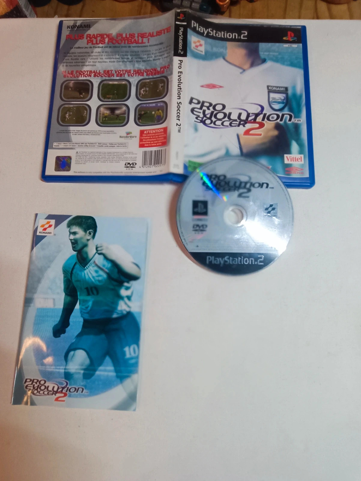 Jeu Pro Evolution Soccer 2 pour PS2 complet 4