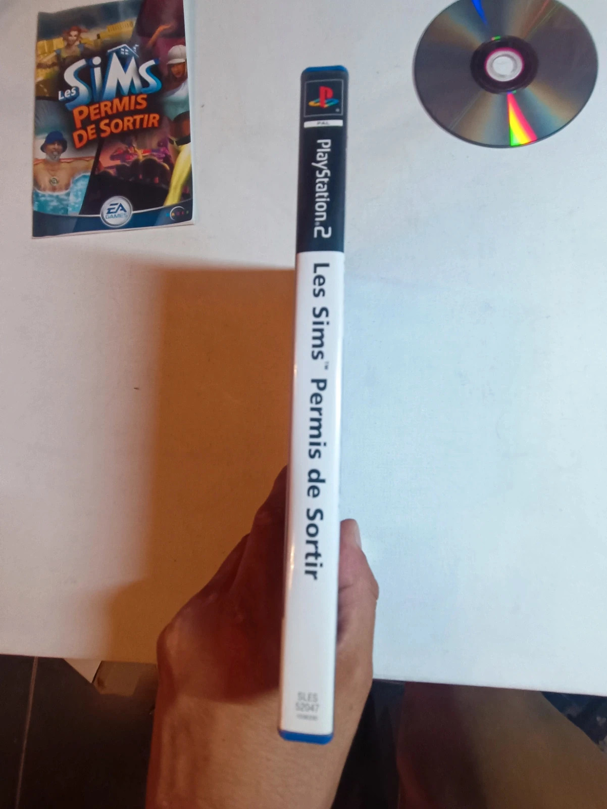 Jeu Les Sims permis de sortir pour PS2 complet 3